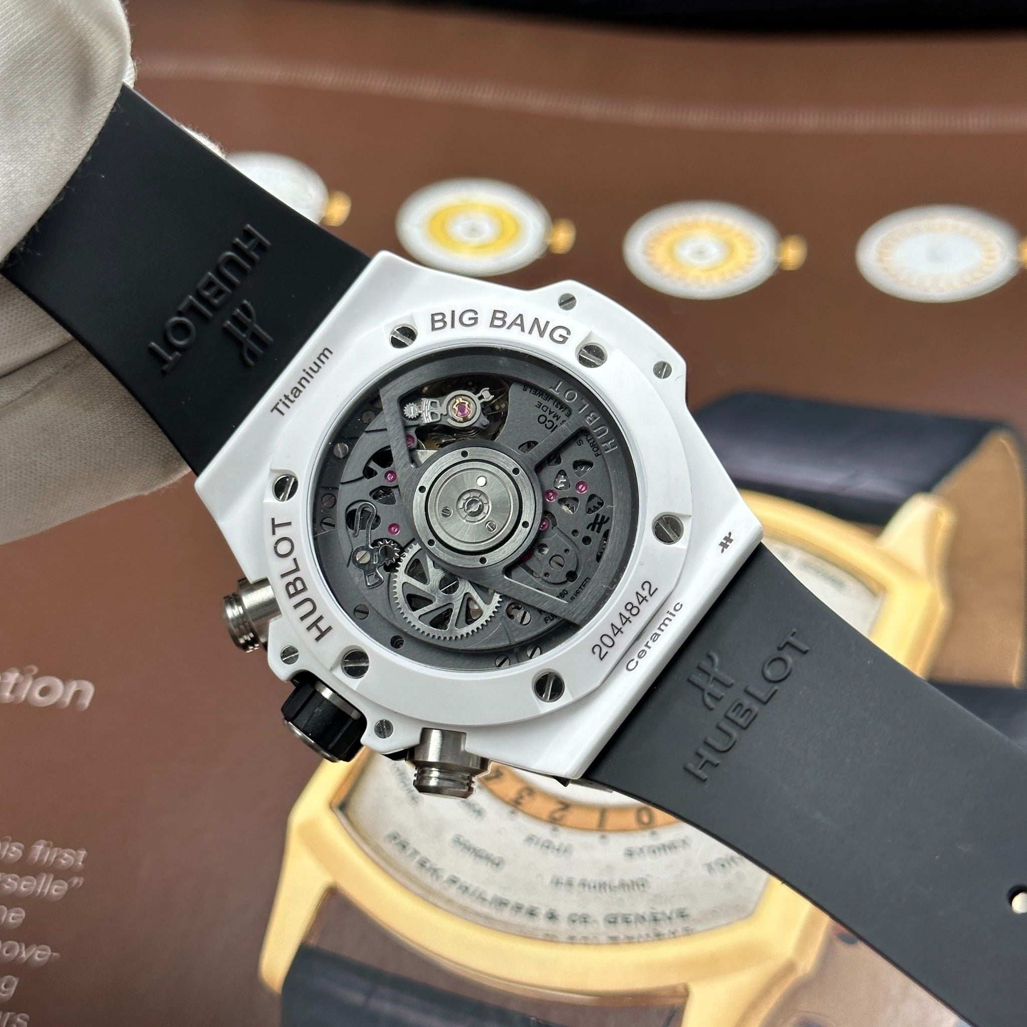 Đồng hồ Hublot Big Bang Unico White Ceramic 421.HX.1170.RX