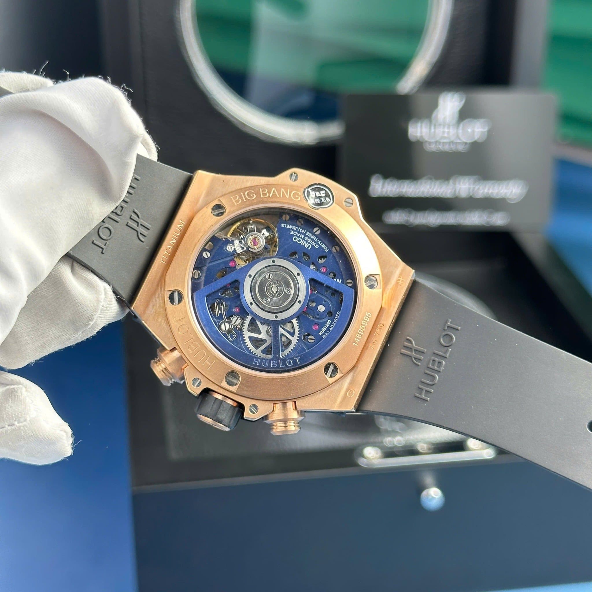 Đồng hồ Hublot Big Bang Unico King Gold 421.OX.1180.RX