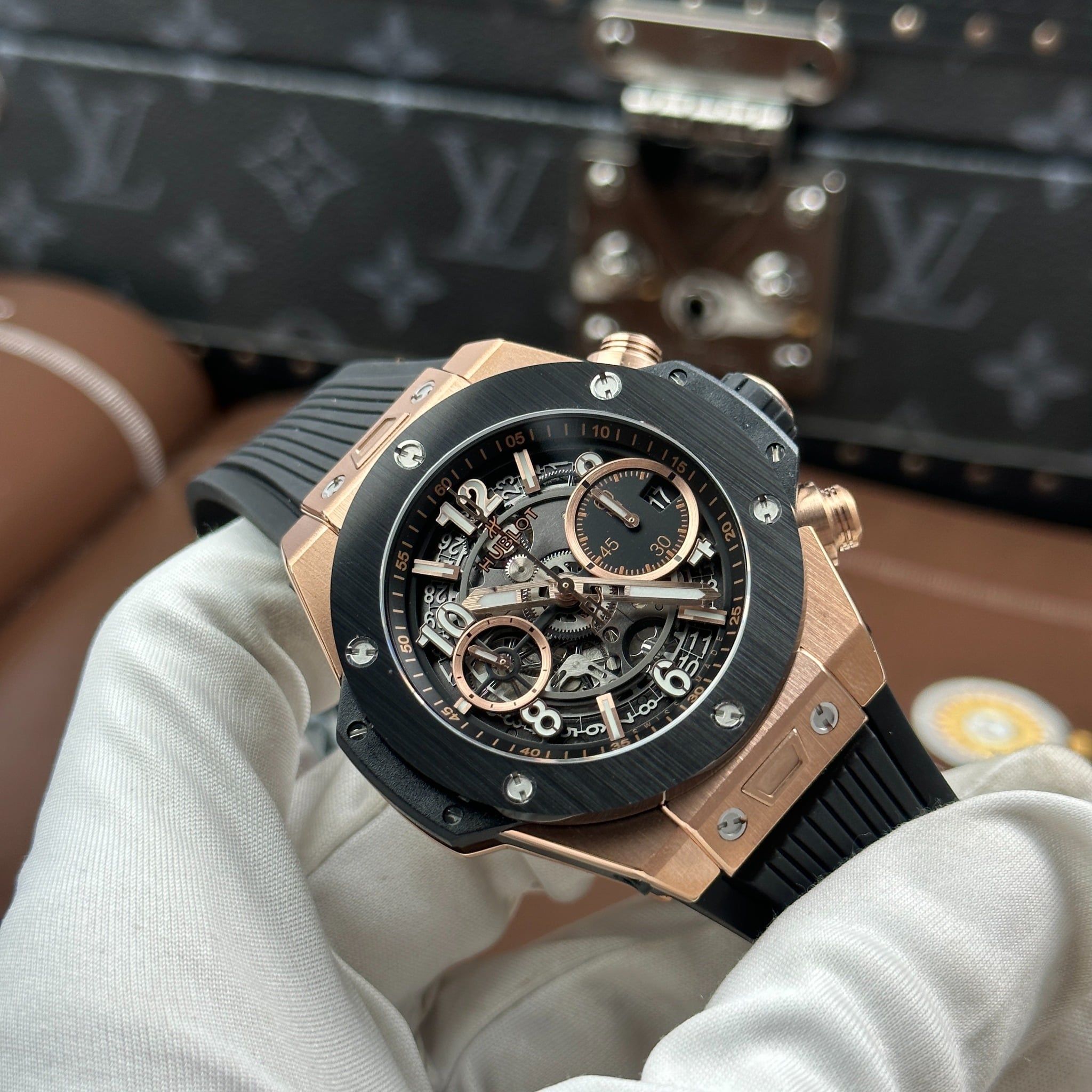 Đồng hồ Hublot Big Bang Unico King Gold 421.OX.1180.RX