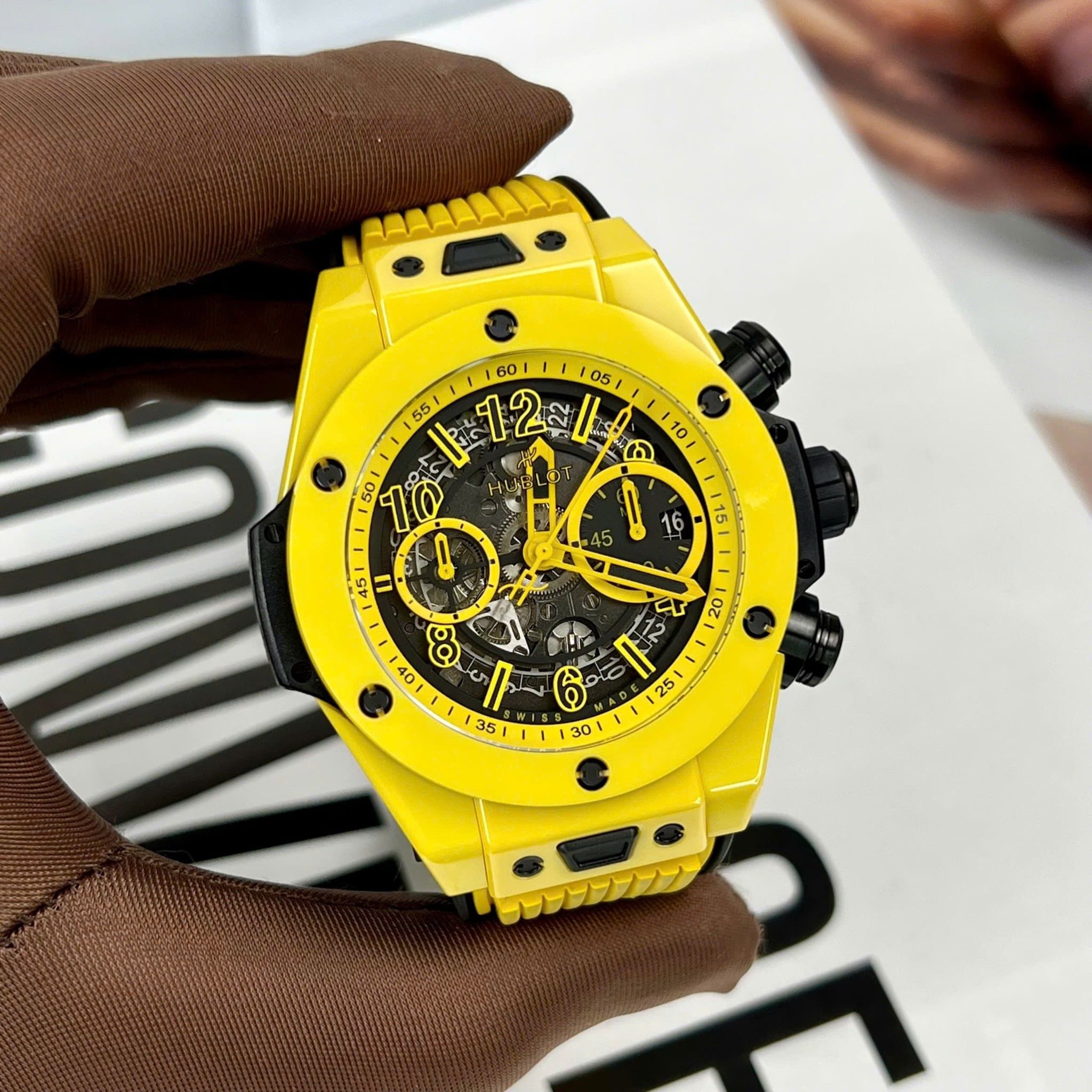 Đồng hồ Hublot Big Bang Unico Yellow Magic 44 mm 421.CY.471Y.RX