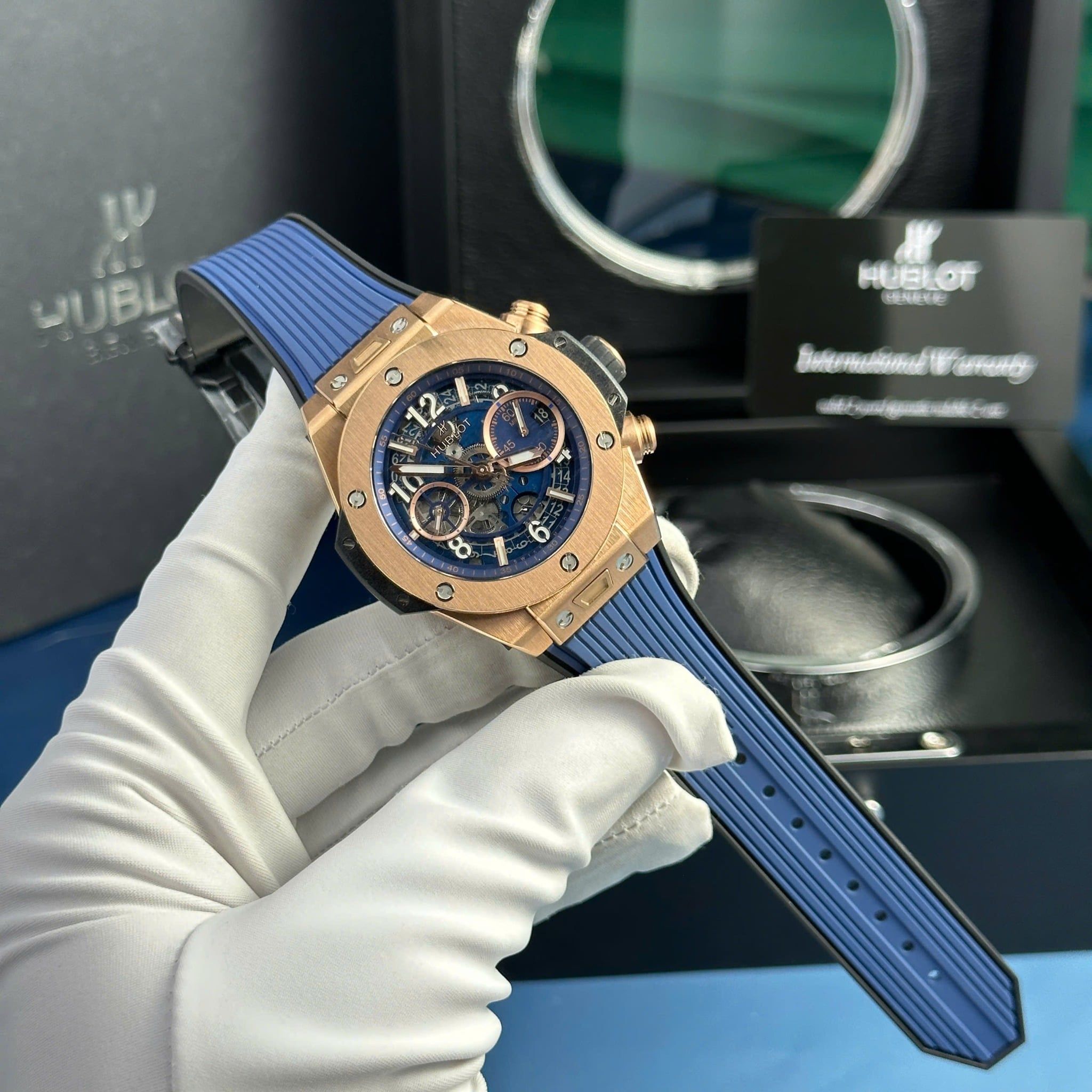 Đồng hồ Hublot Big Bang Unico King Gold 421.OX.1180.RX