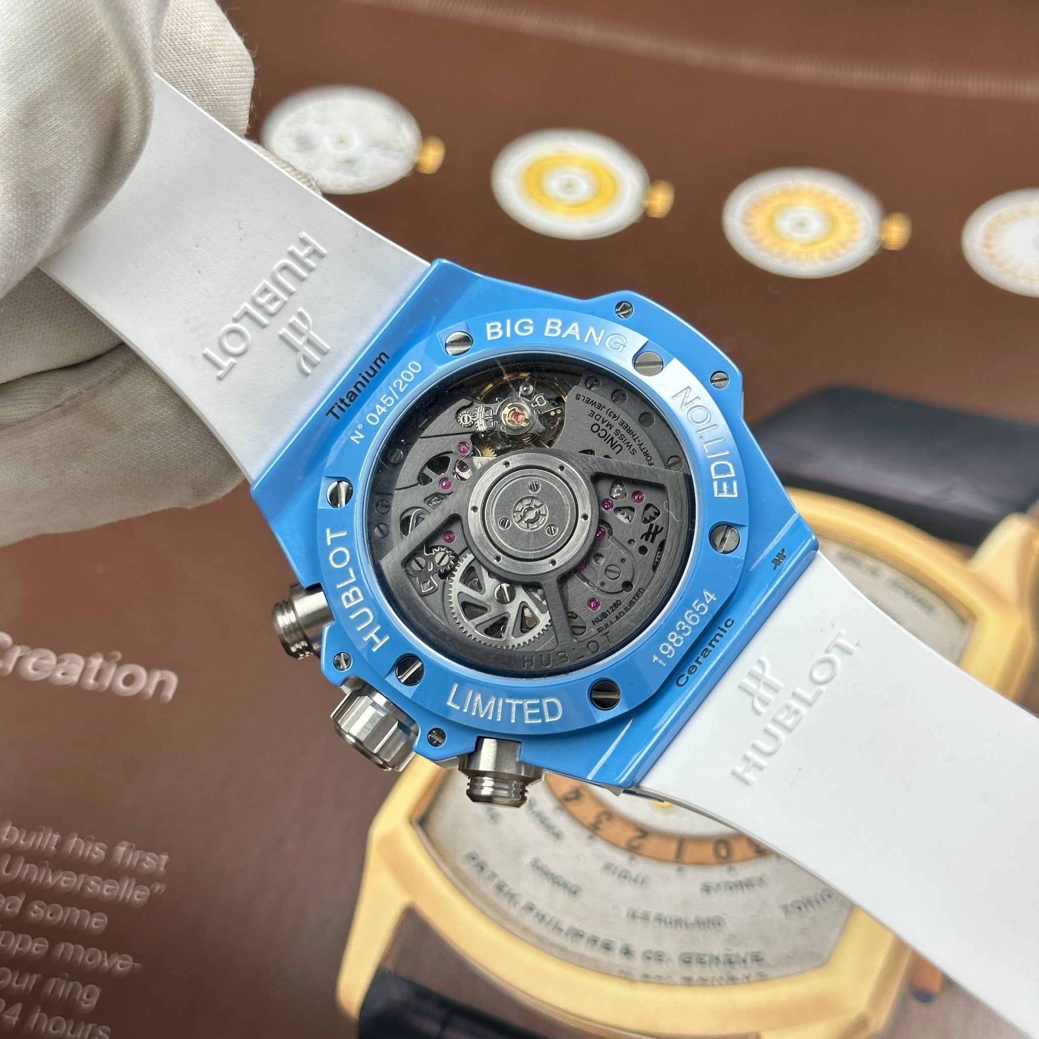 Đồng hồ Hublot Big Bang Unico Sky Blue 441.EX.5120.RX