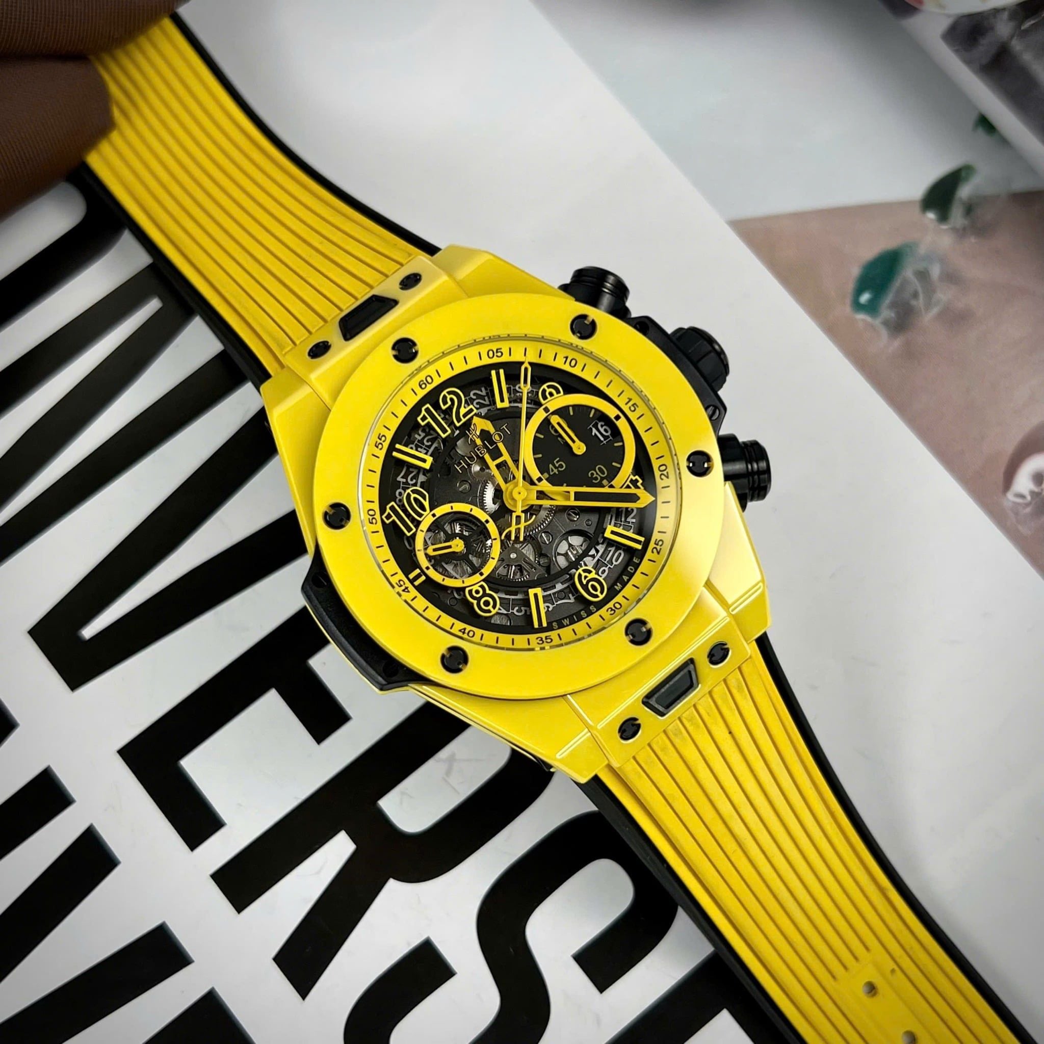 Đồng hồ Hublot Big Bang Unico Yellow Magic 44 mm 421.CY.471Y.RX
