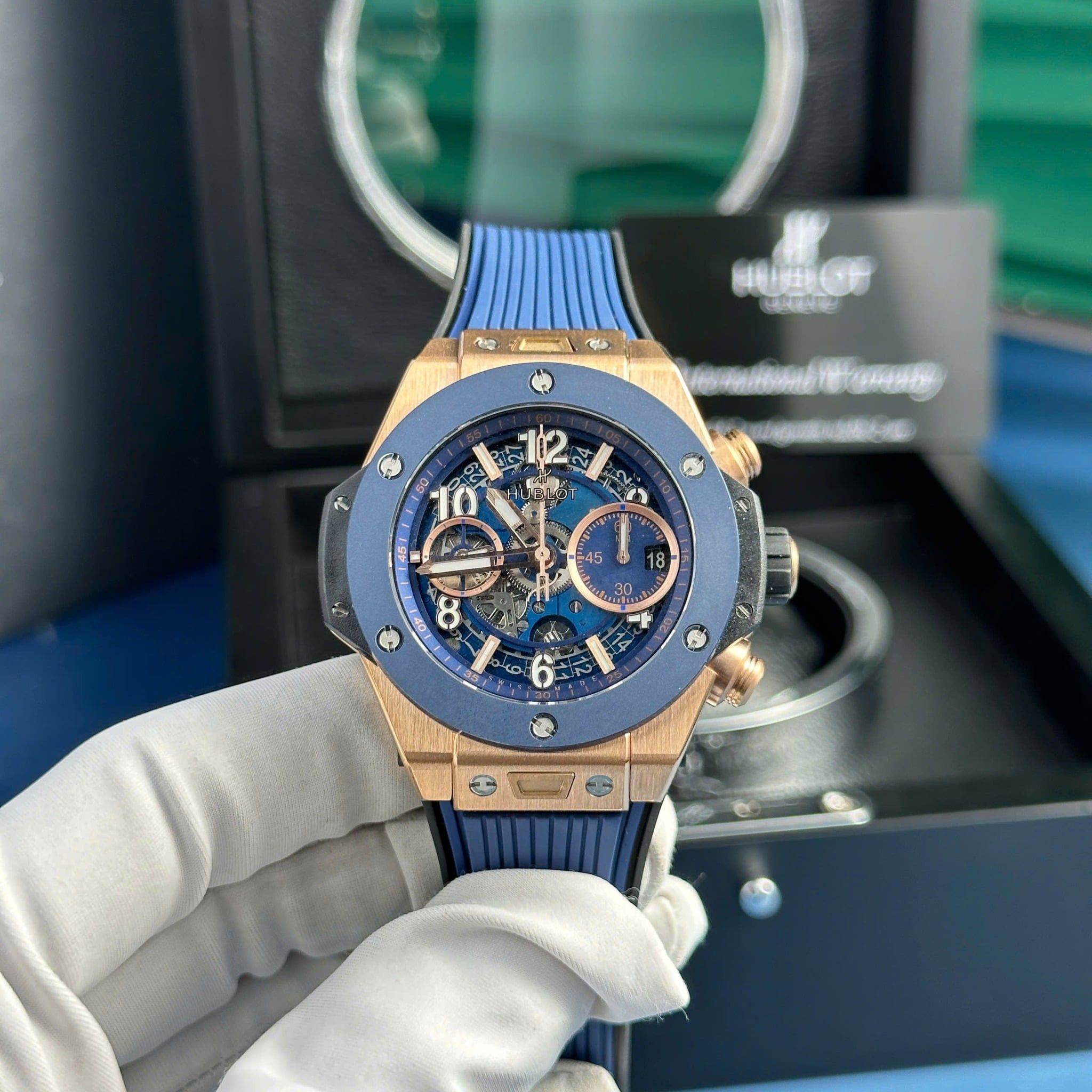 Đồng hồ Hublot Big Bang Unico King Gold 421.OX.1180.RX