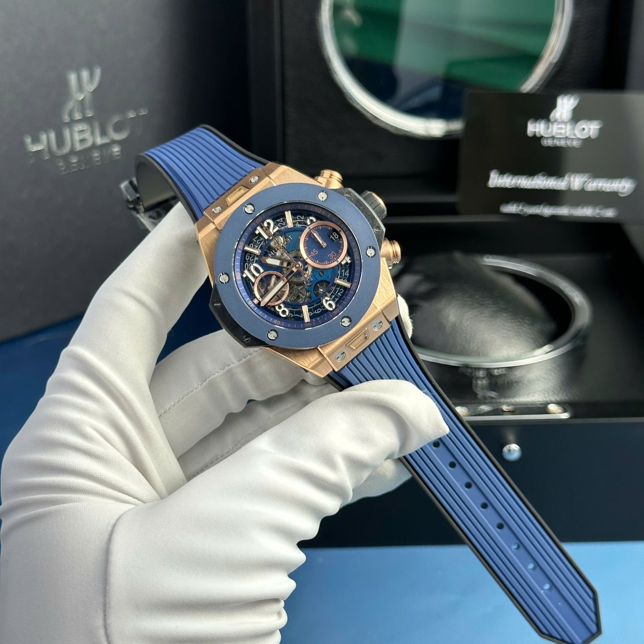 Đồng hồ Hublot Big Bang Unico King Gold 421.OX.1180.RX