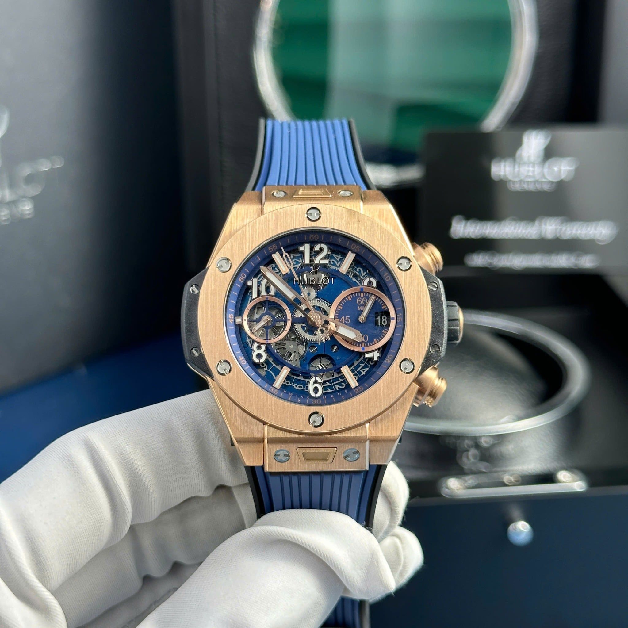 Đồng hồ Hublot Big Bang Unico King Gold 421.OX.1180.RX