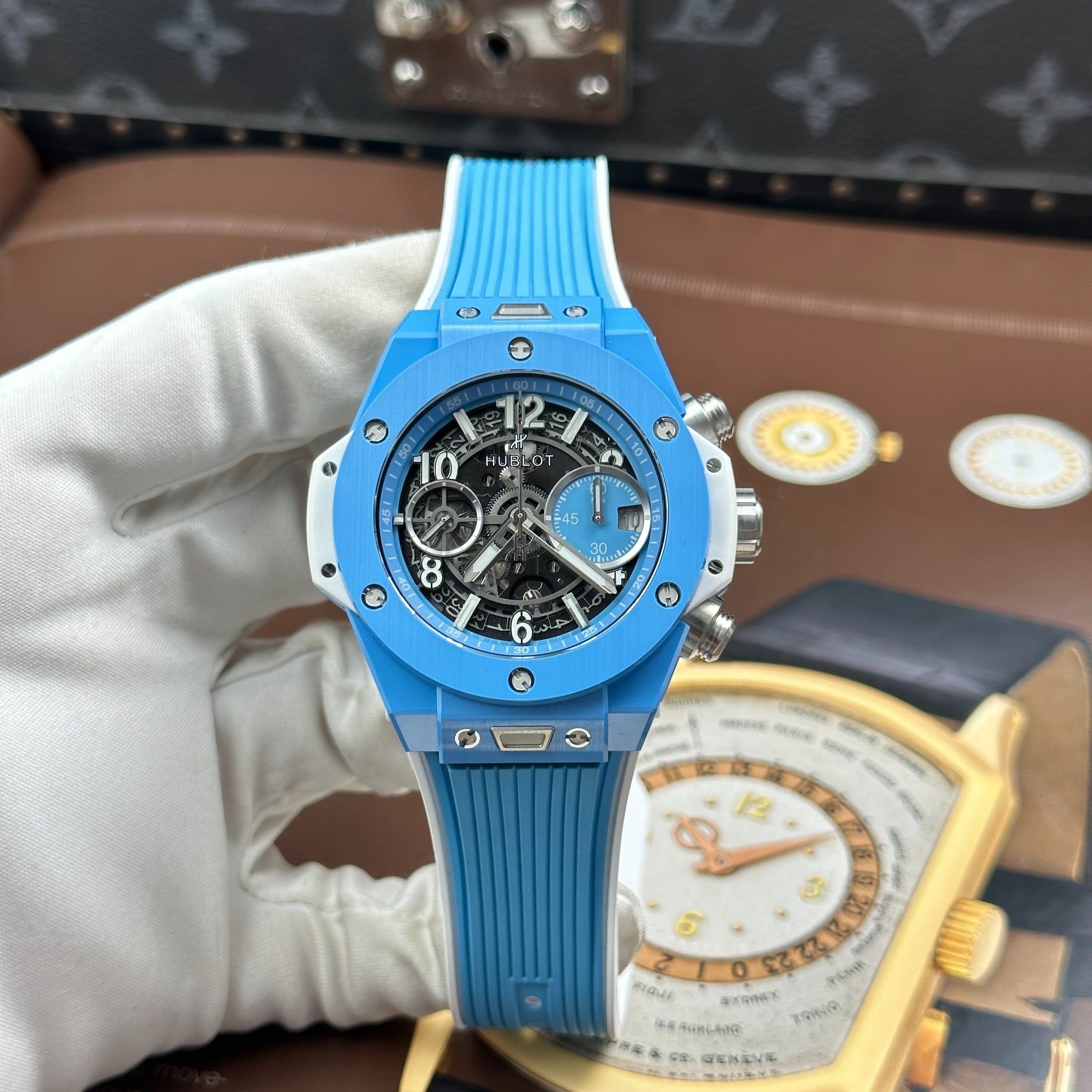 Đồng hồ Hublot Big Bang Unico Sky Blue 441.EX.5120.RX