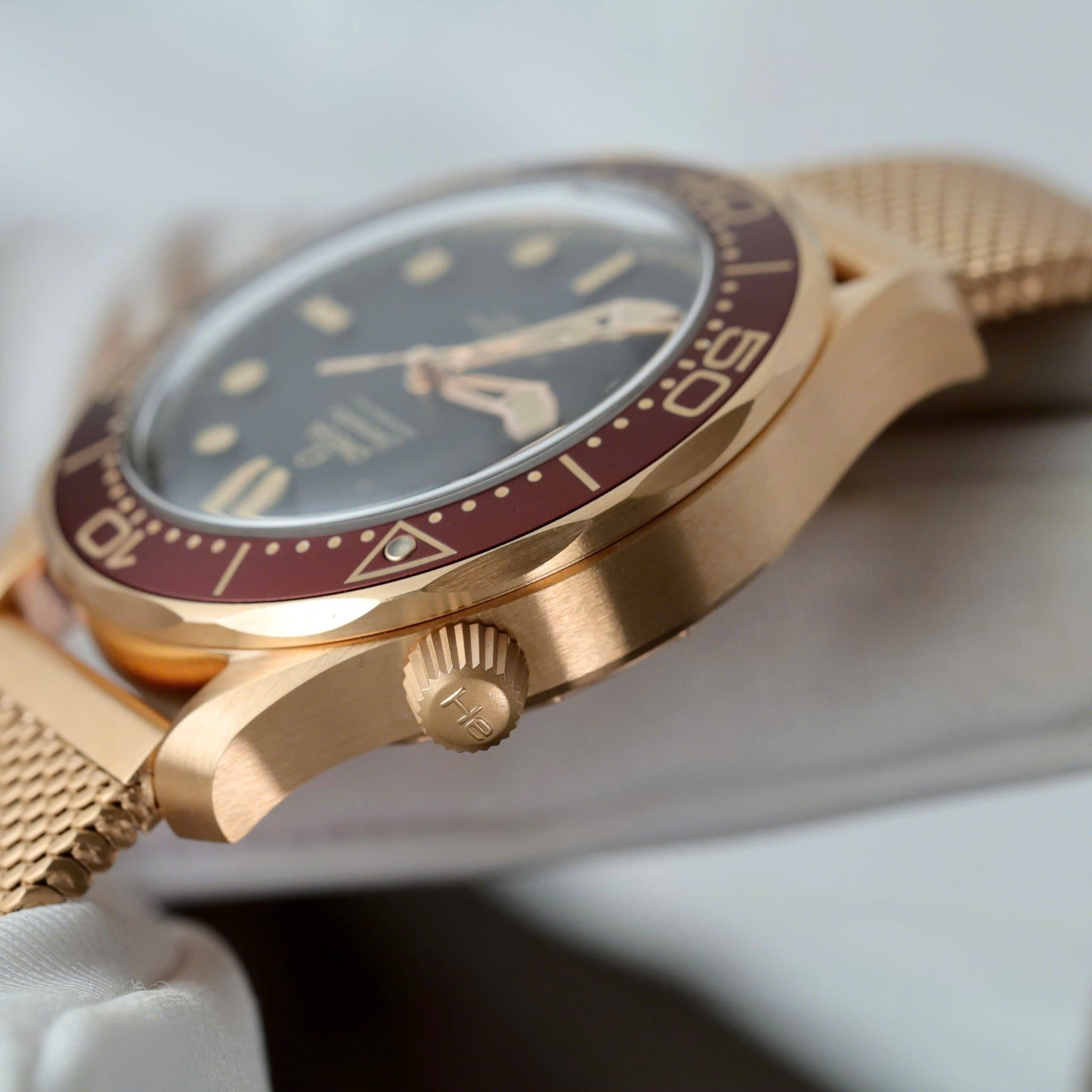 Đồng hồ Omega Seamaster Diver 300M Bronze Gold 42mm