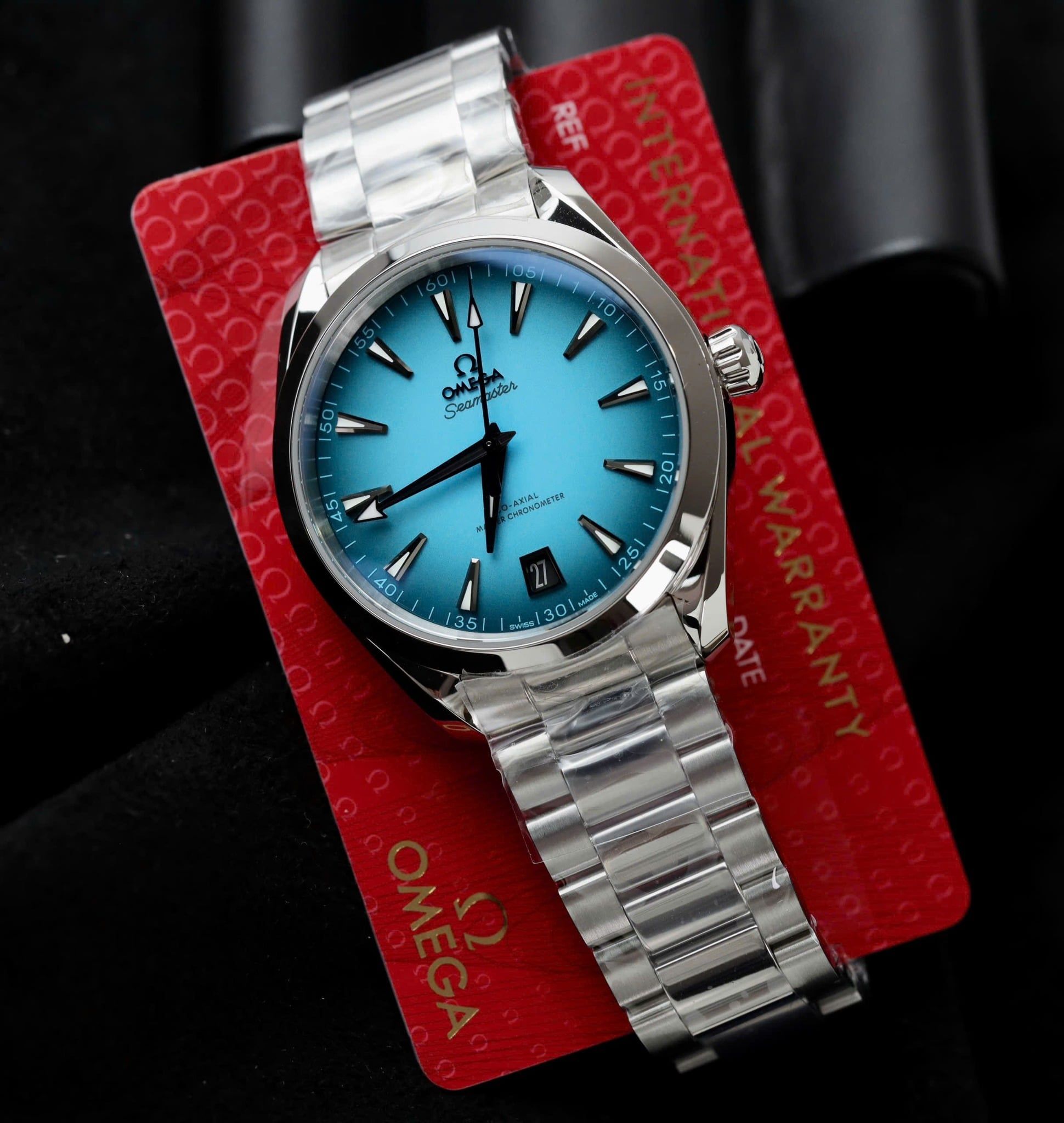 Đồng hồ Omega Seamaster Aqua Terra 150M mặt xanh ngọc lam