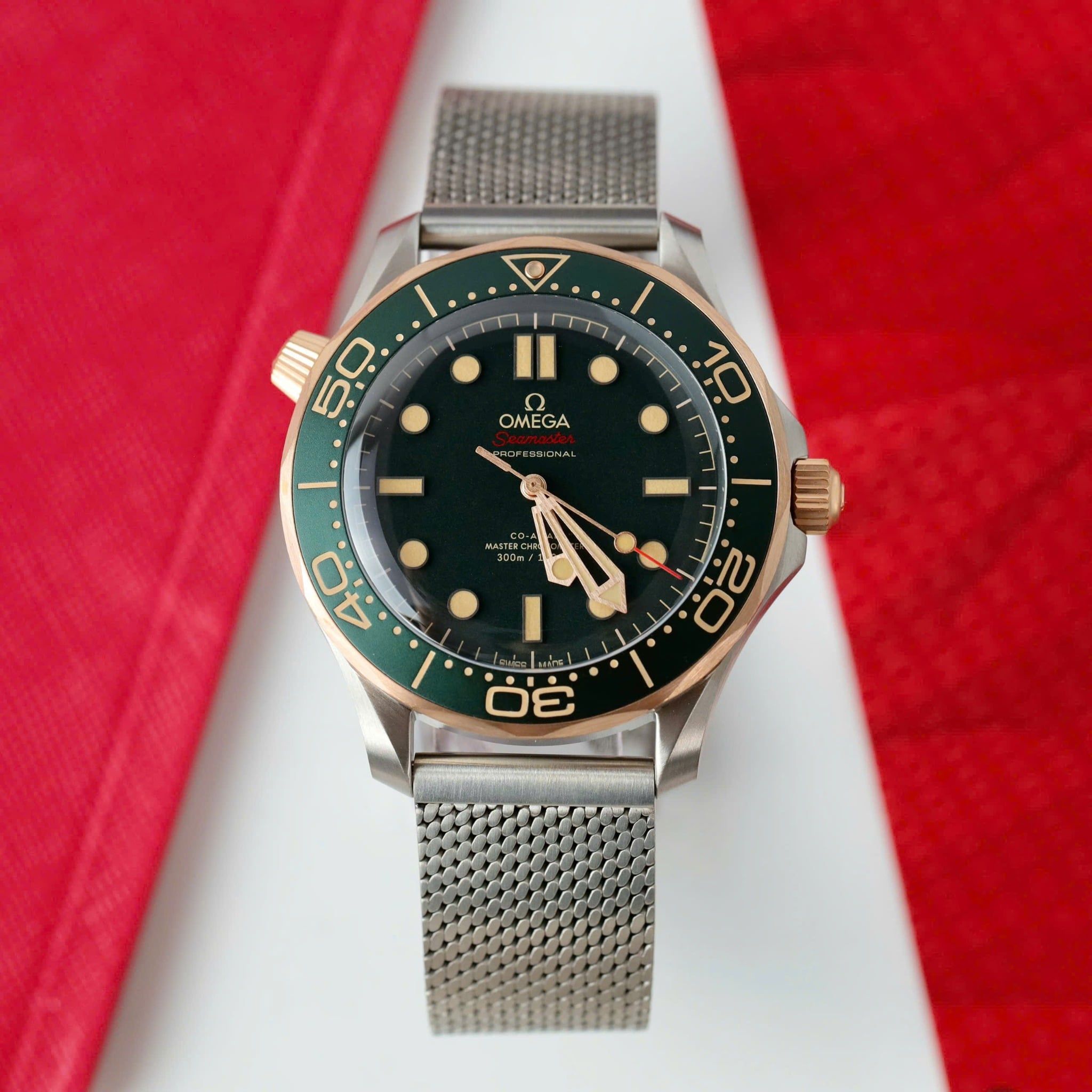 Đồng hồ Omega Seamaster 210.90.42.20.10.001 Bronze Titanium Watch 42mm