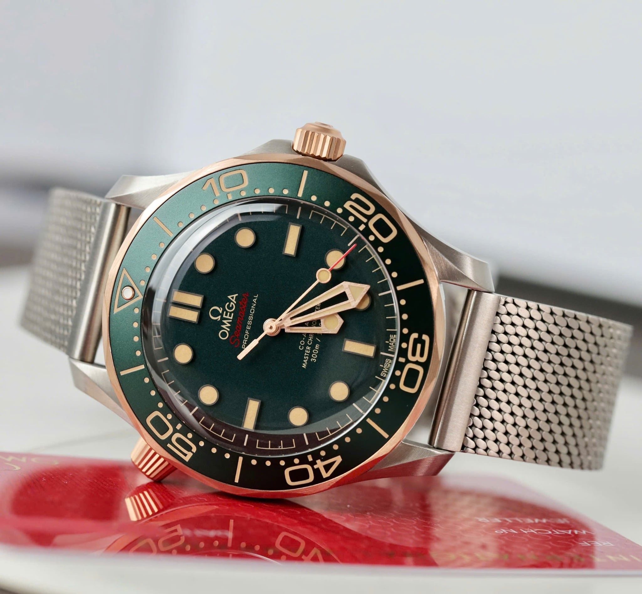 Đồng hồ Omega Seamaster 210.90.42.20.10.001 Bronze Titanium Watch 42mm