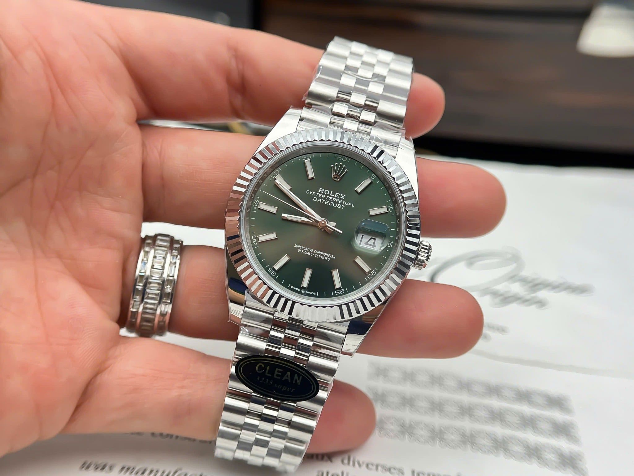 BST Rolex Datejust Clean 41mm Caliber 3235