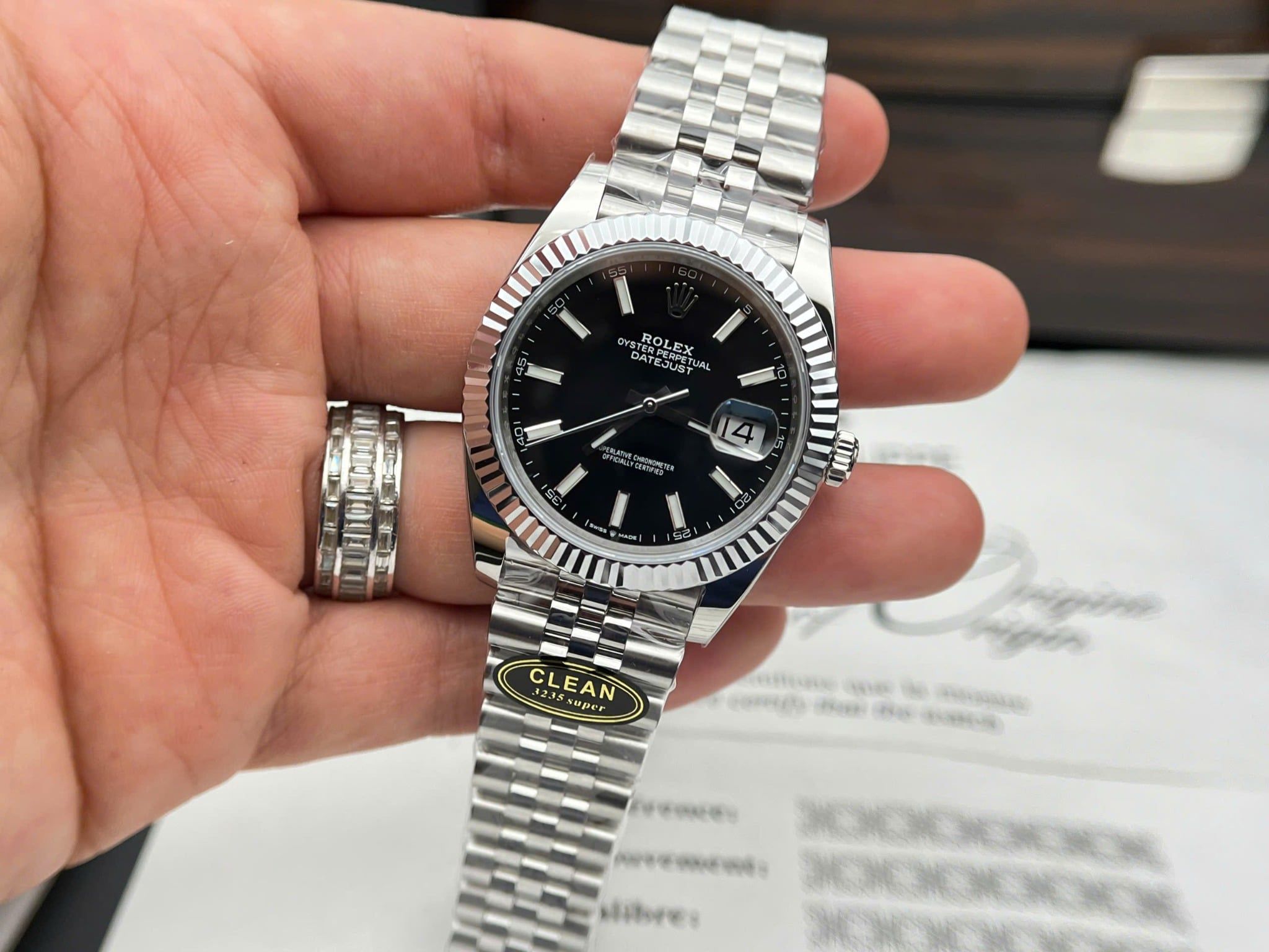 BST Rolex Datejust Clean 41mm Caliber 3235