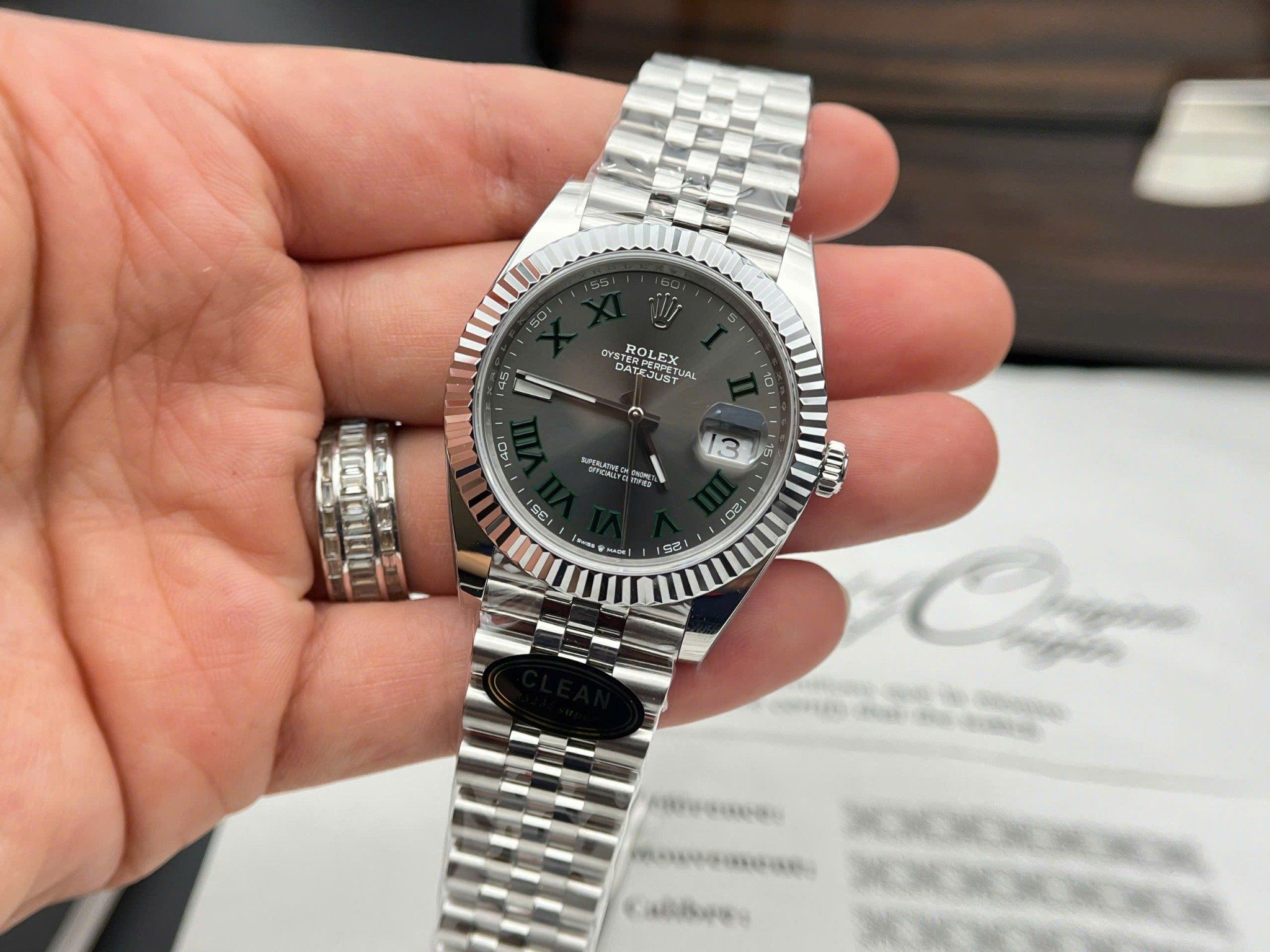 BST Rolex Datejust Clean 41mm Caliber 3235