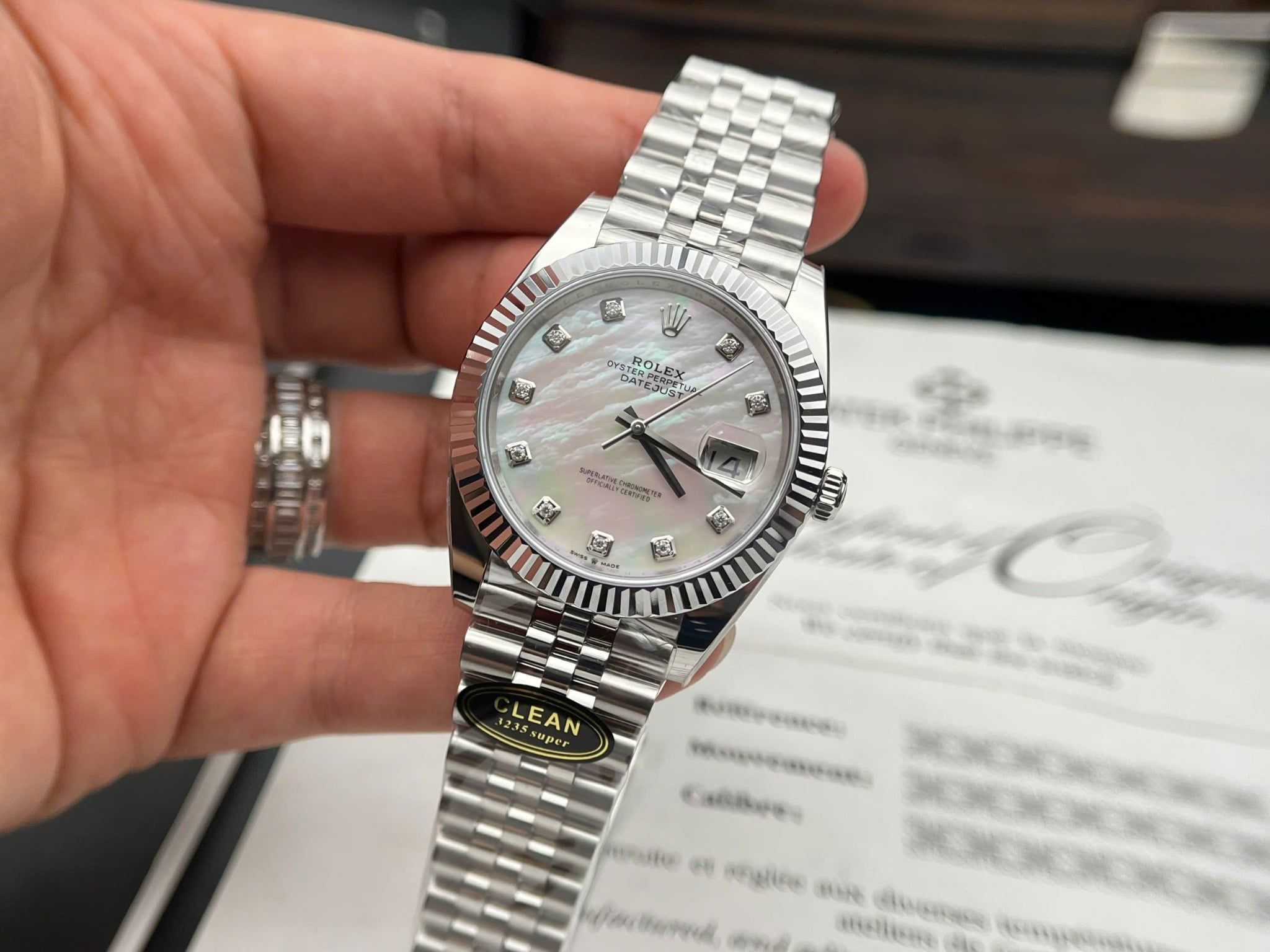 BST Rolex Datejust Clean 41mm Caliber 3235