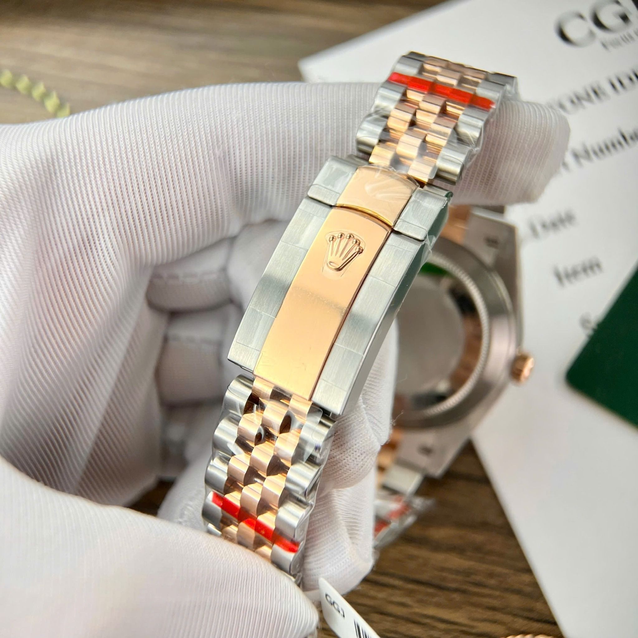 Rolex DateJust 41mm bản bọc vàng