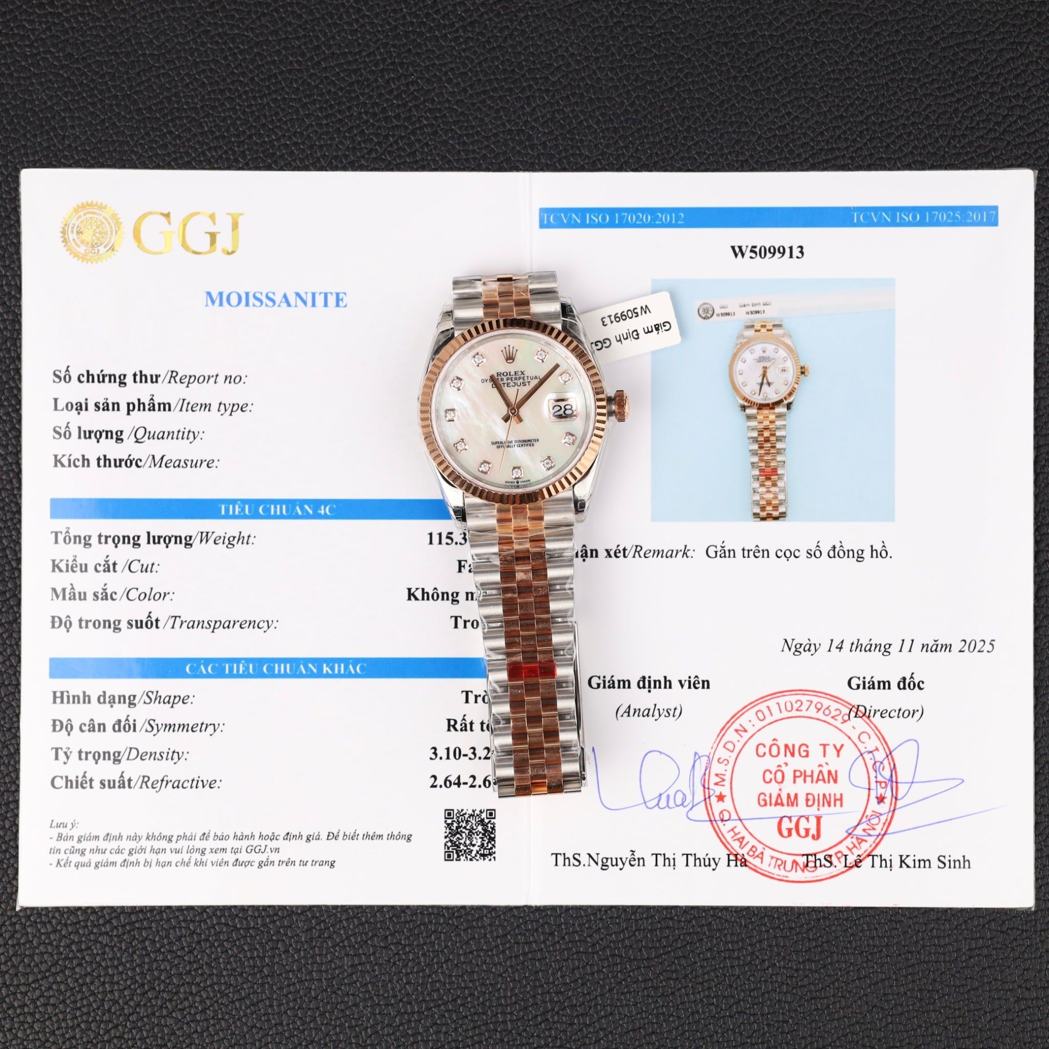 Rolex Datejust 36MM MOP VS factory độc quyền