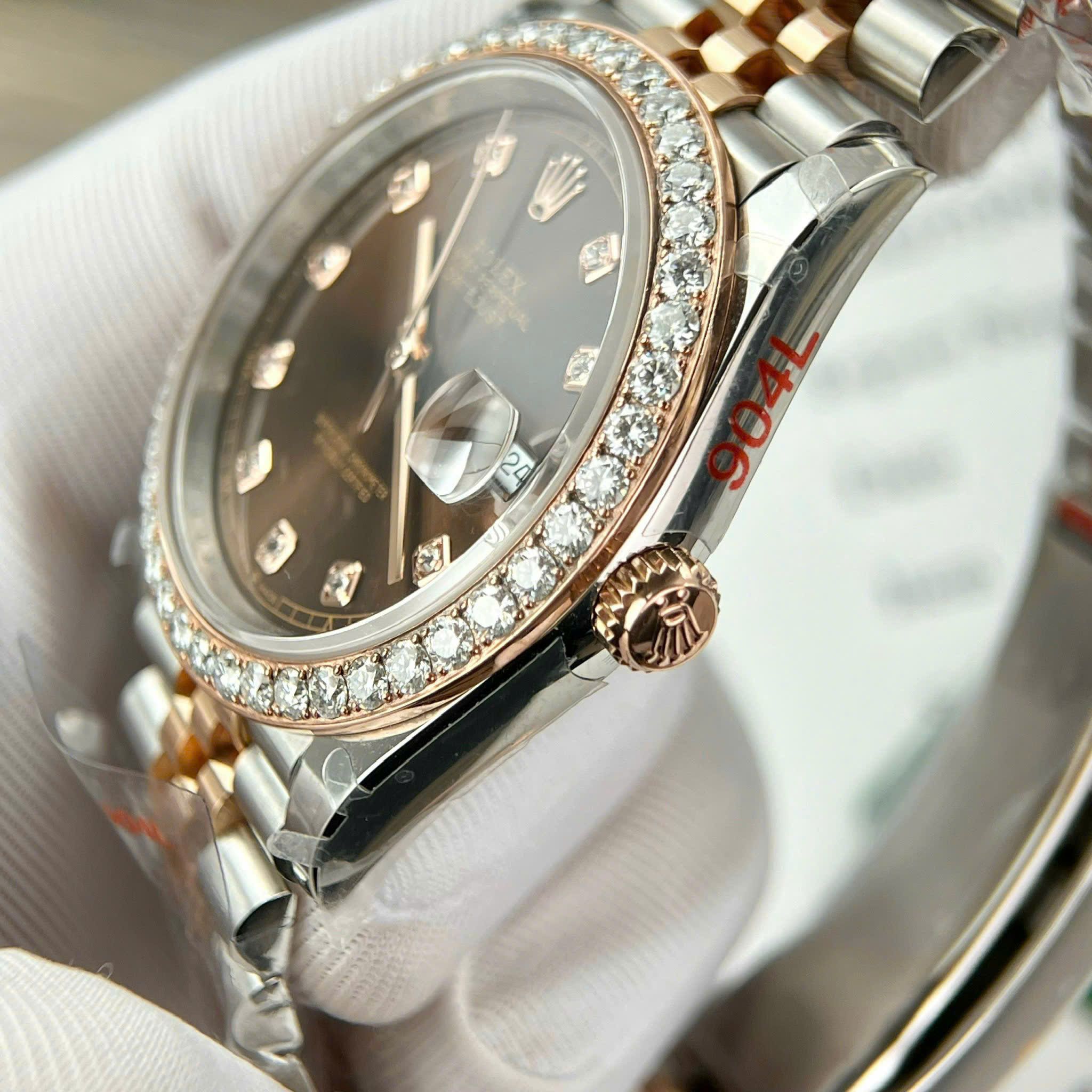 Rolex DateJust 41mm bản bọc vàng