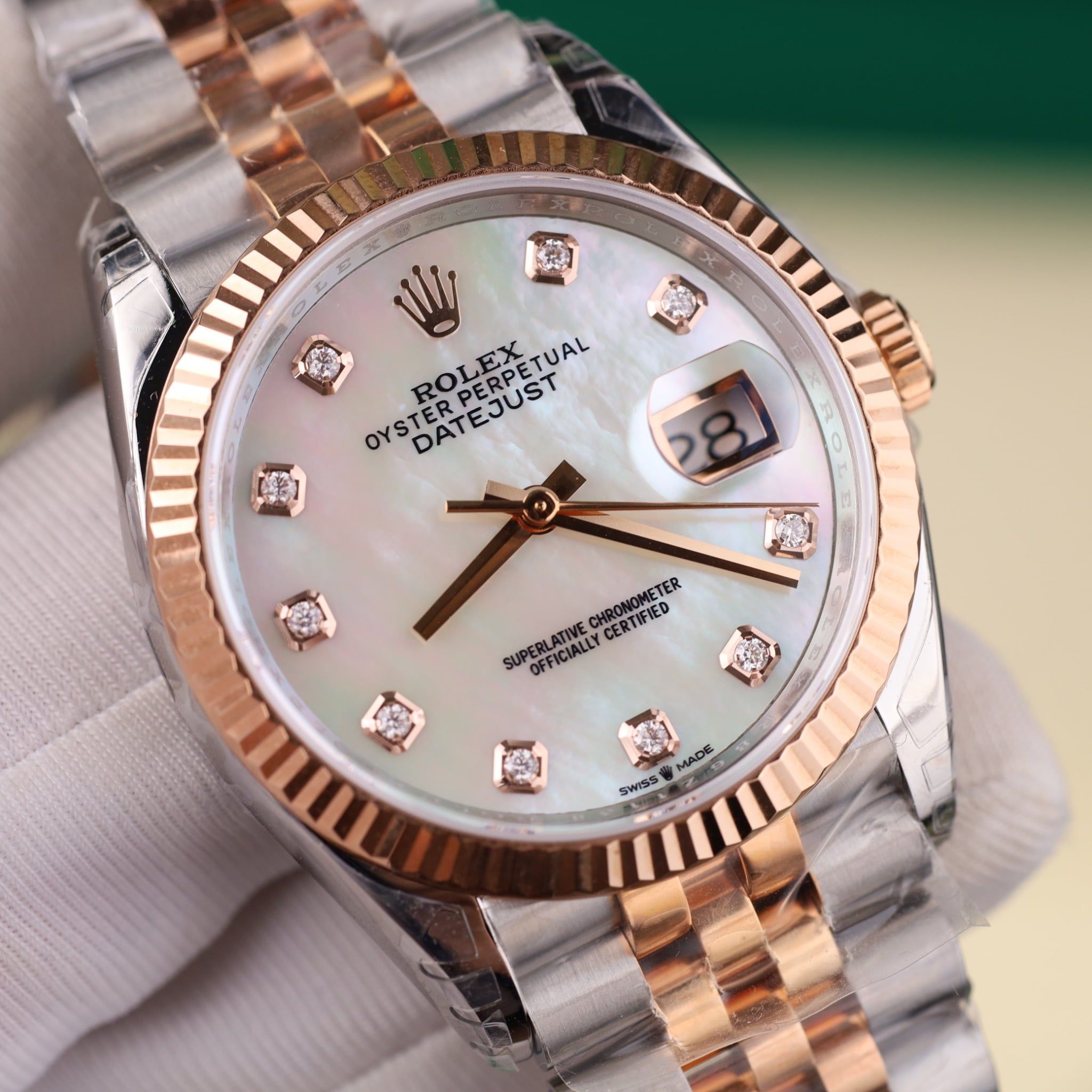 Rolex Datejust 36MM MOP VS factory độc quyền