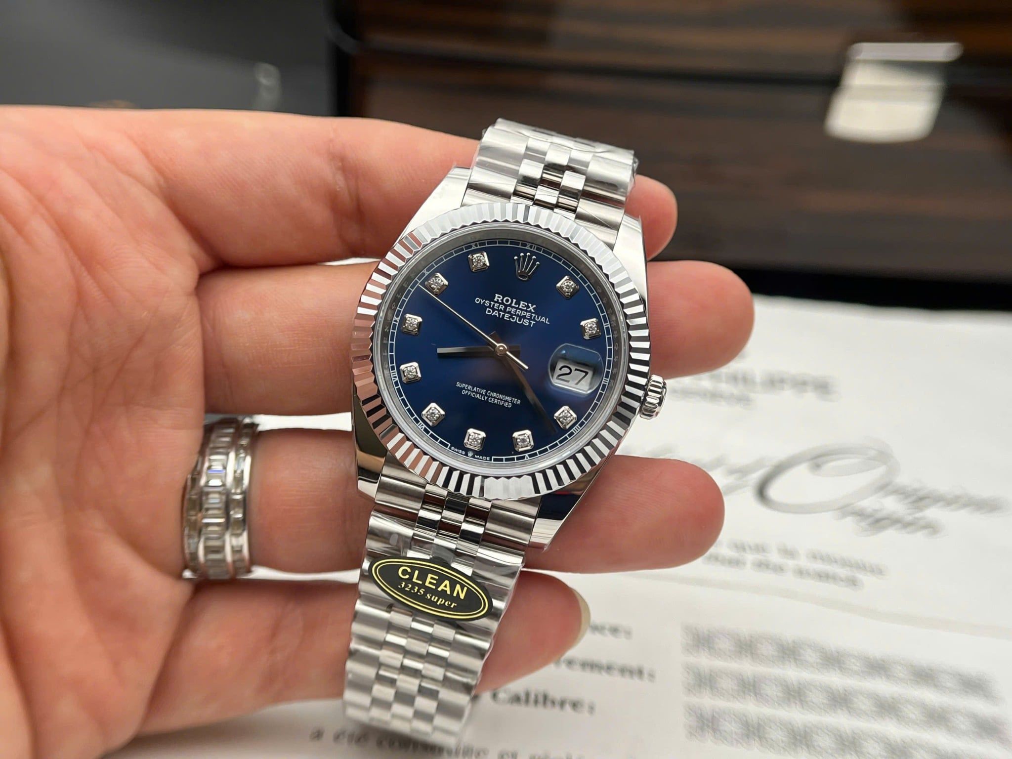 BST Rolex Datejust Clean 41mm Caliber 3235