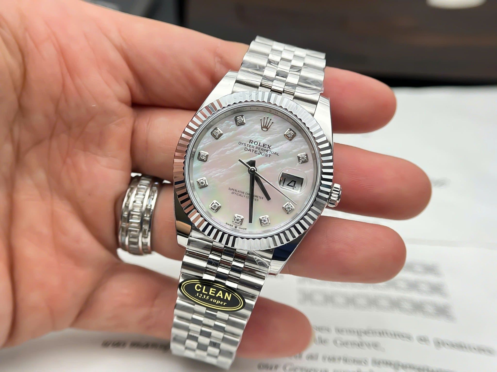 BST Rolex Datejust Clean 41mm Caliber 3235