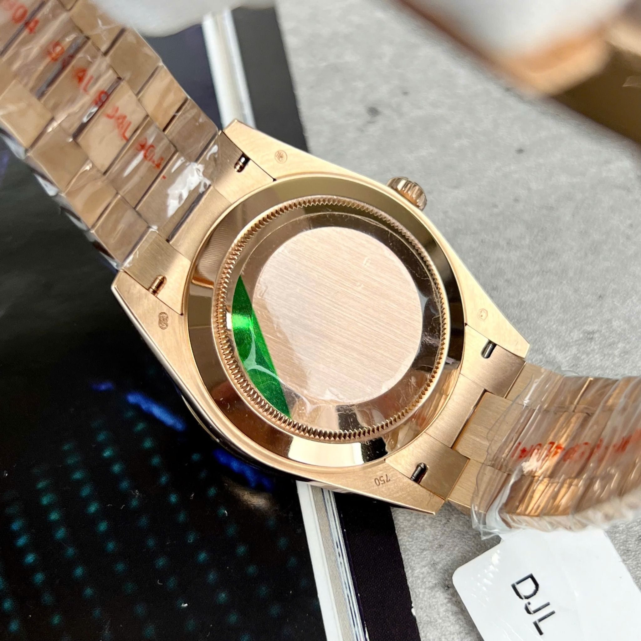 Rolex Oyster Perpetual Day-Date Vàng 18 ct Mặt Số Nâu
