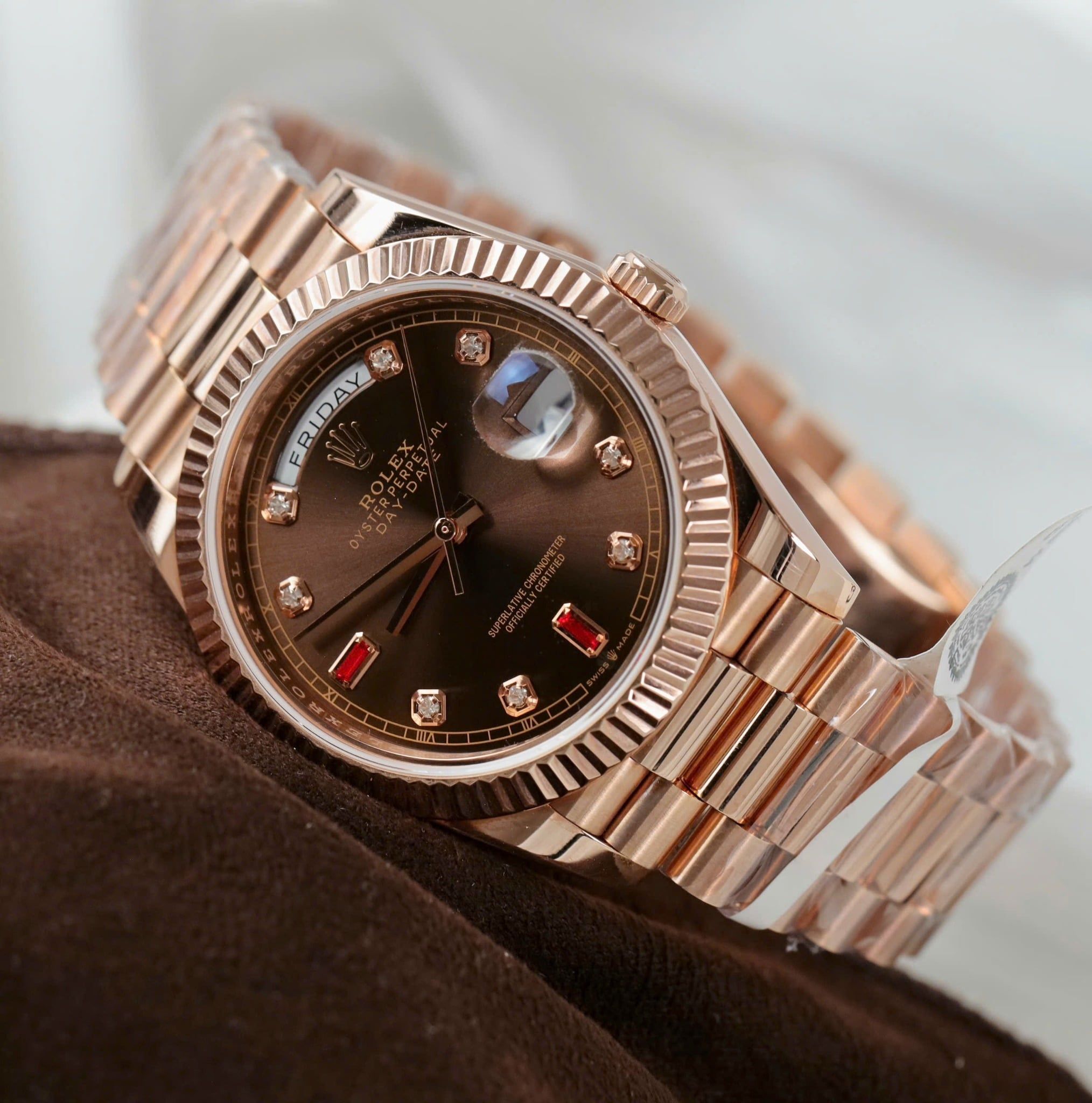 Rolex Day-Date 36 Vàng Everose 18 ct
