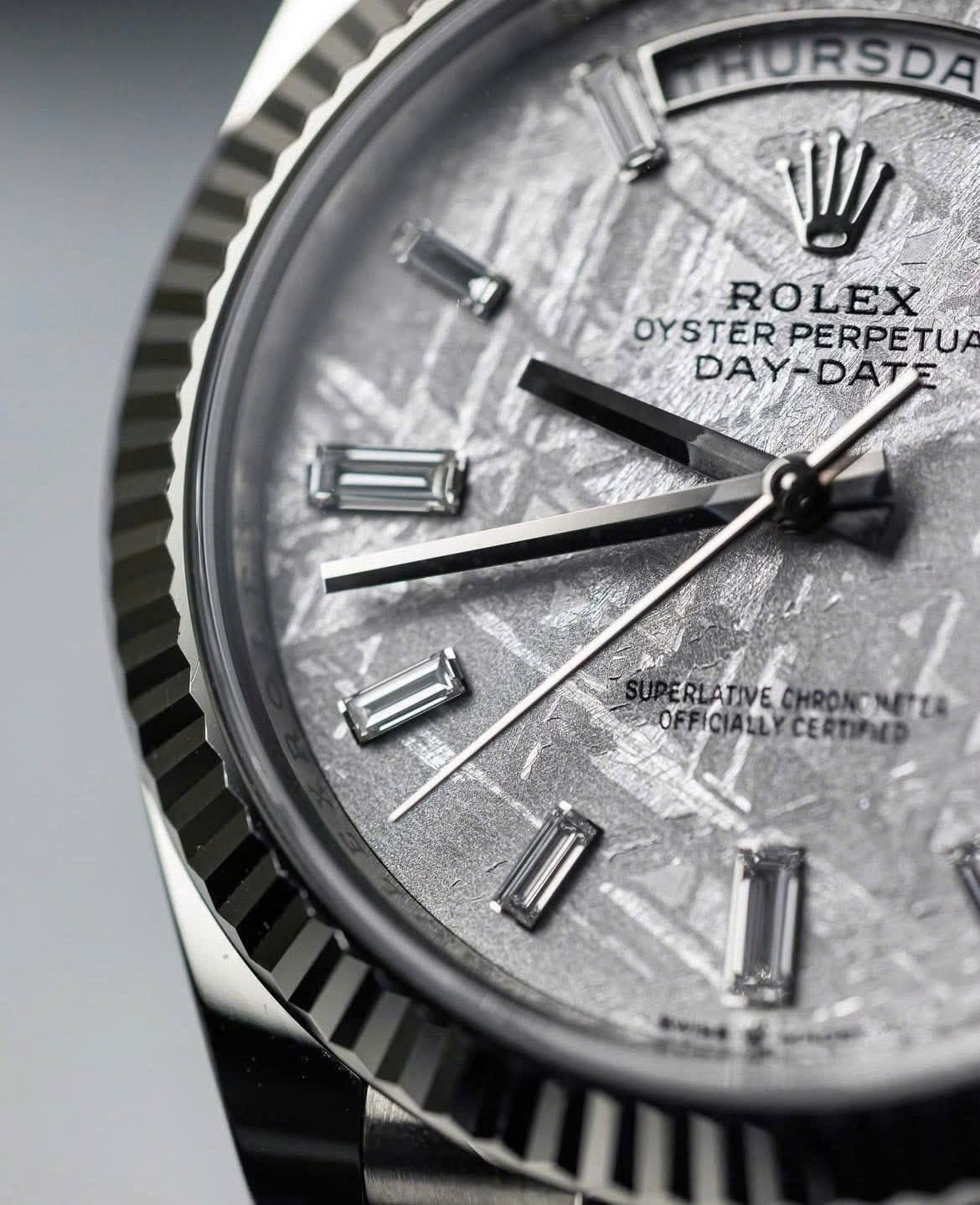 Rolex Day-Date 40mm White Gold Meteorite Dial 228239