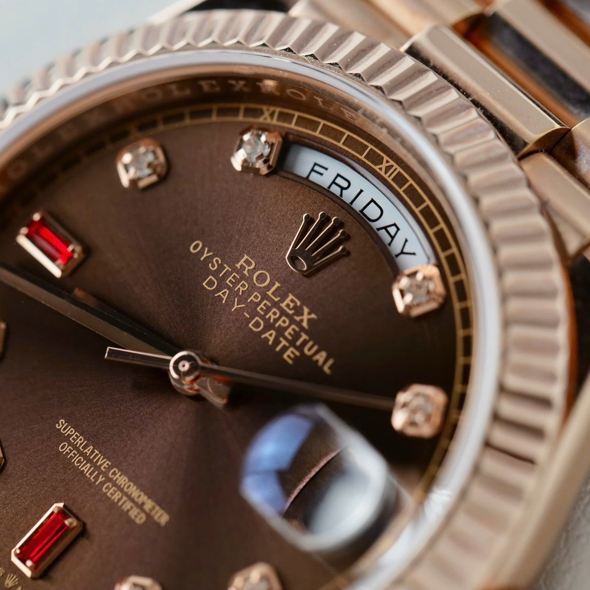 Rolex Day-Date 36 Vàng Everose 18 ct