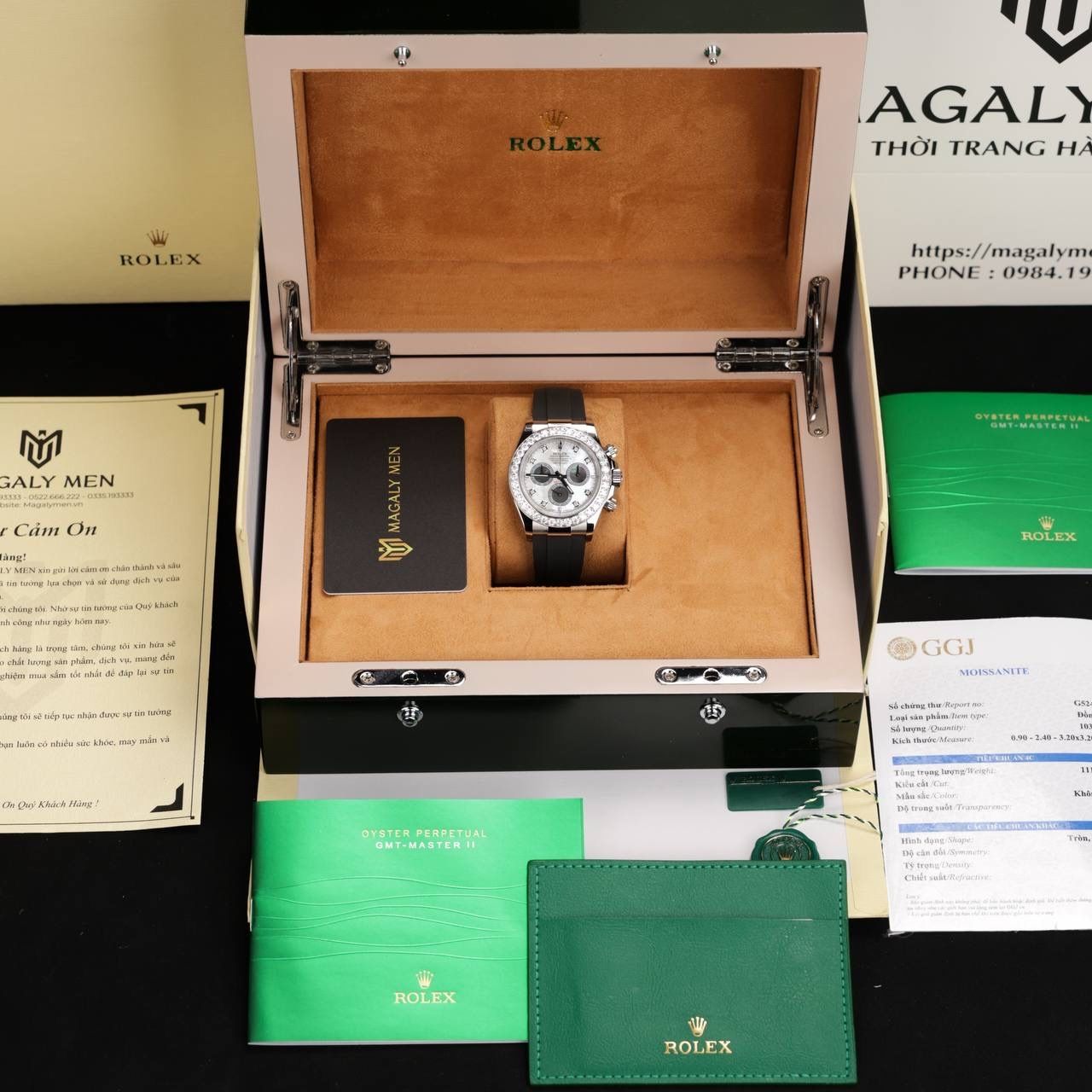 Rolex Cosmograph Daytona 126589RBR Kim Cương