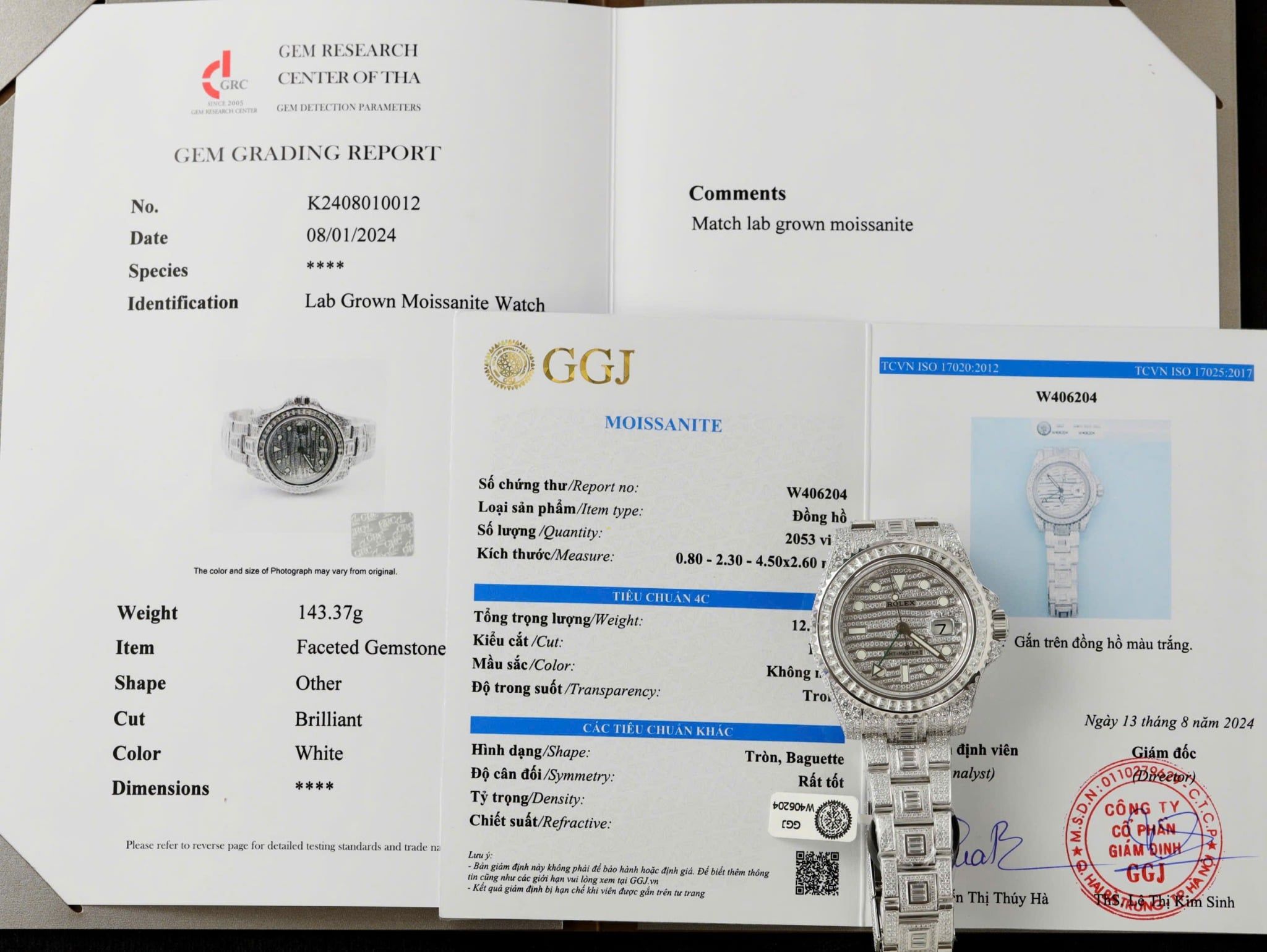 Rolex GMT-Master II 116769TBR Full Kim Cương