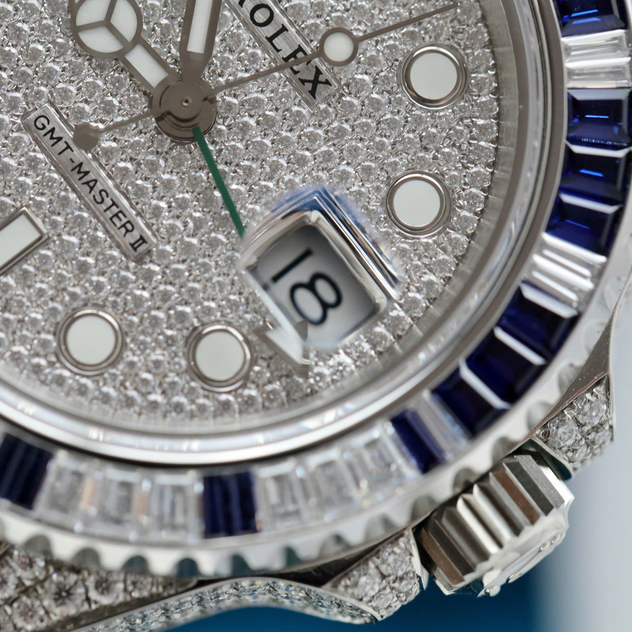 GMT-Master II 116710LN Iced Out