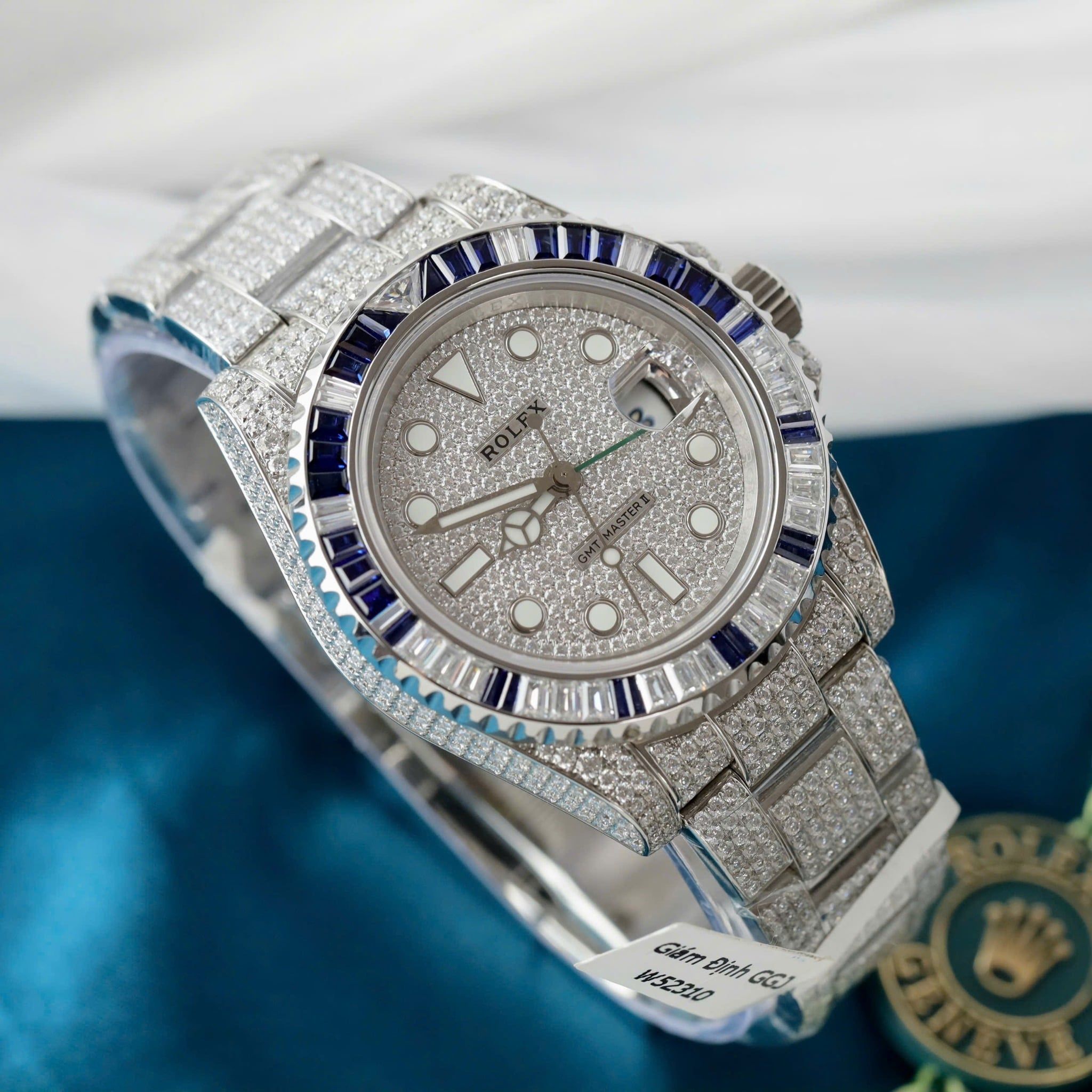 GMT-Master II 116710LN Iced Out