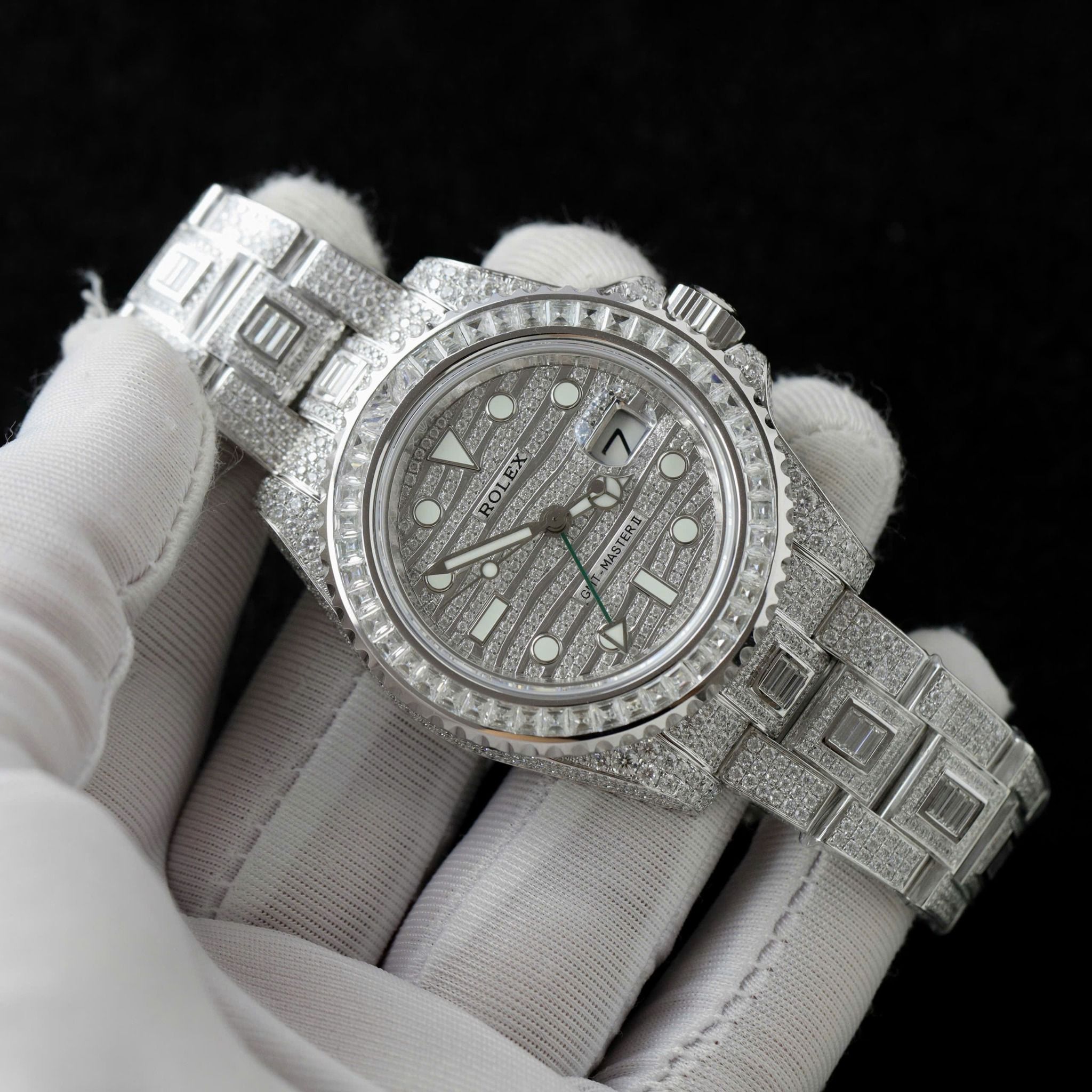 Rolex GMT-Master II 116769TBR Full Kim Cương