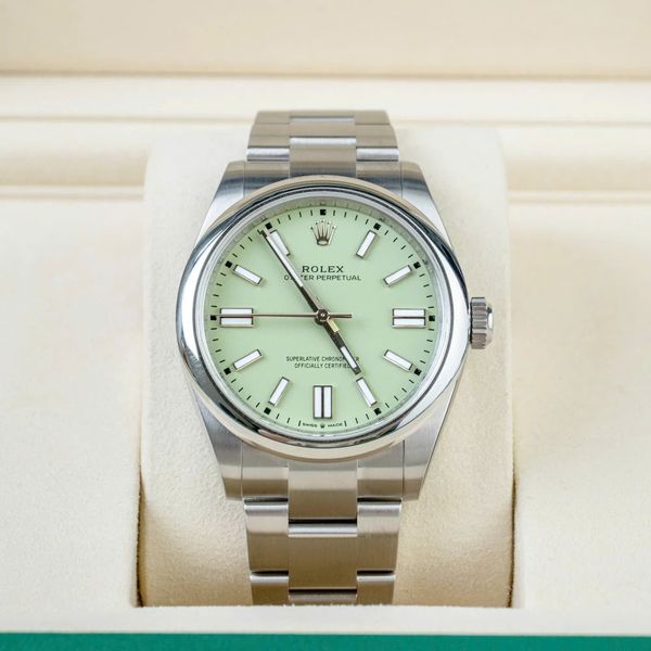 Đồng hồ Rolex Oyster Perpetual 41 M134300-0006 134300-0006 Thép Oystersteel Mặt Pistachio