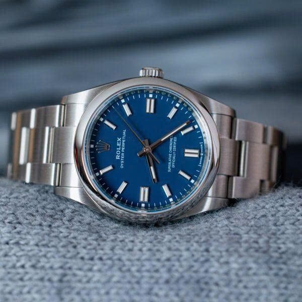 Đồng hồ Rolex Oyster Perpetual 36 M126000-0003 126000-0003 Thép Oystersteel Mặt xanh sáng