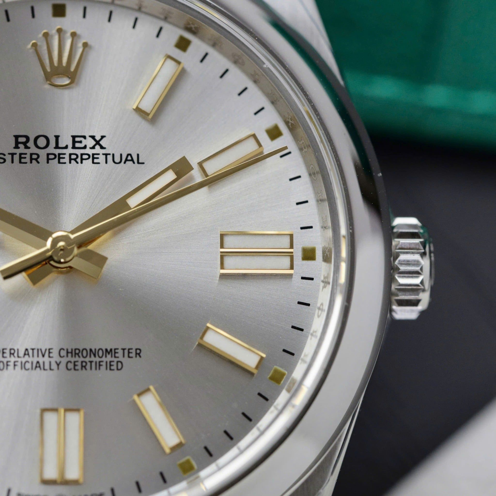 Đồng hồ Rolex Oyster Perpetual 41 M124300-0001 124300-0001 Thép Oystersteel Mặt bạc
