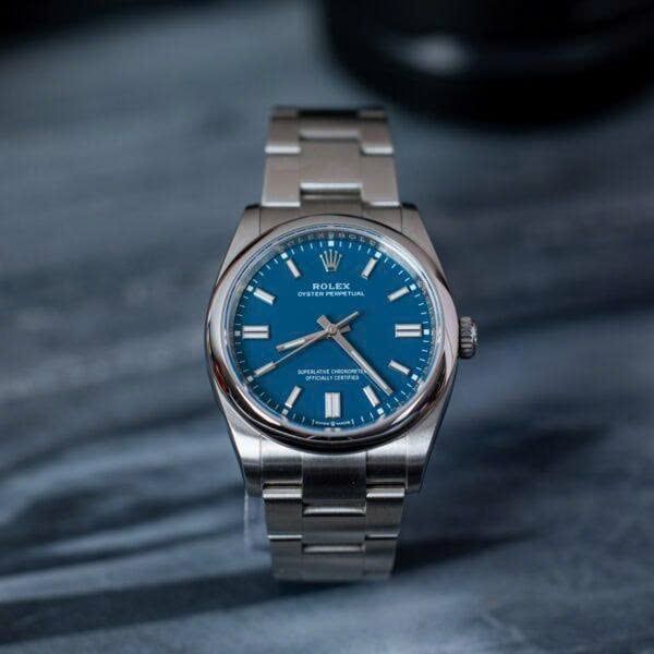 Đồng hồ Rolex Oyster Perpetual 36 M126000-0003 126000-0003 Thép Oystersteel Mặt xanh sáng