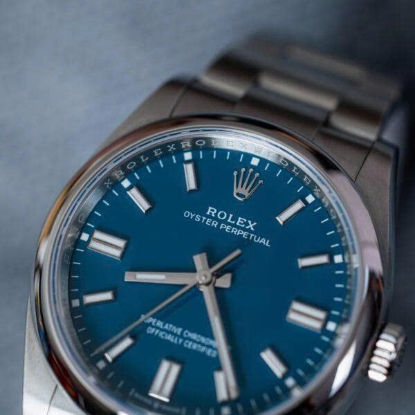 Đồng hồ Rolex Oyster Perpetual 36 M126000-0003 126000-0003 Thép Oystersteel Mặt xanh sáng