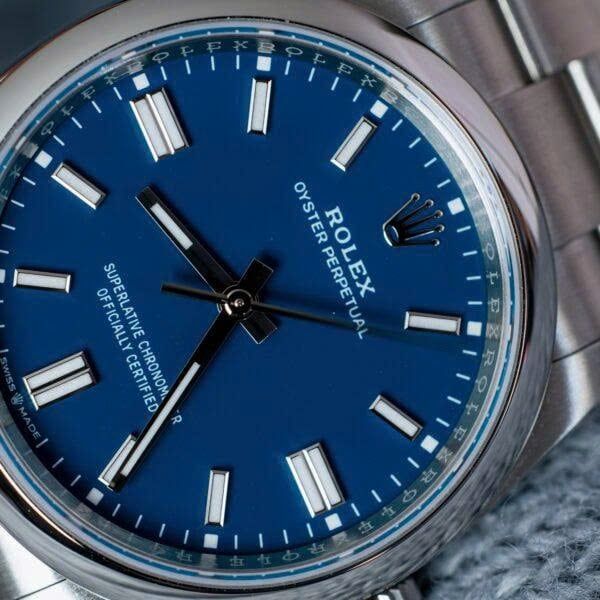 Đồng hồ Rolex Oyster Perpetual 36 M126000-0003 126000-0003 Thép Oystersteel Mặt xanh sáng