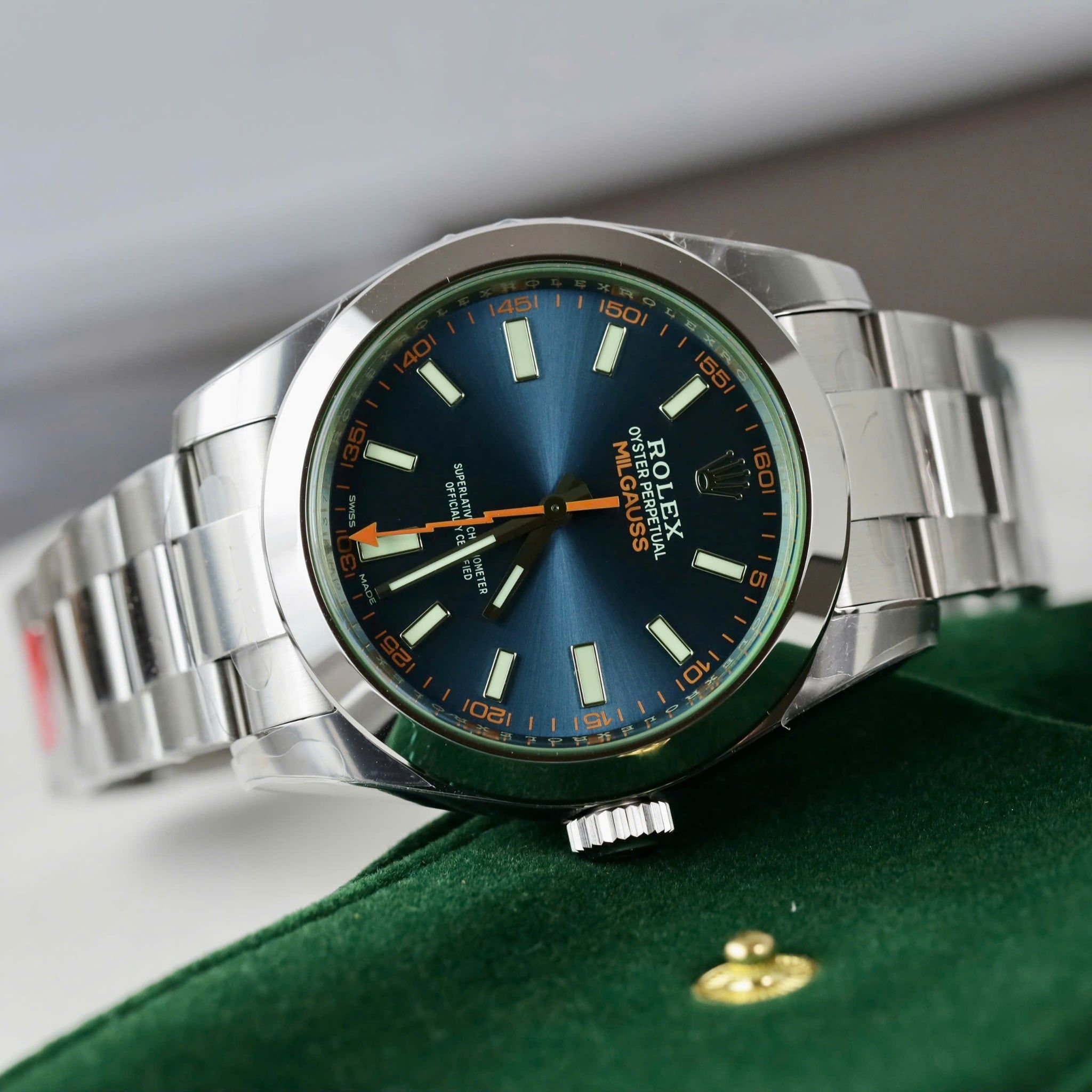 Đồng hồ Rolex Milgauss 40 M116400GVBL 116400GVBL