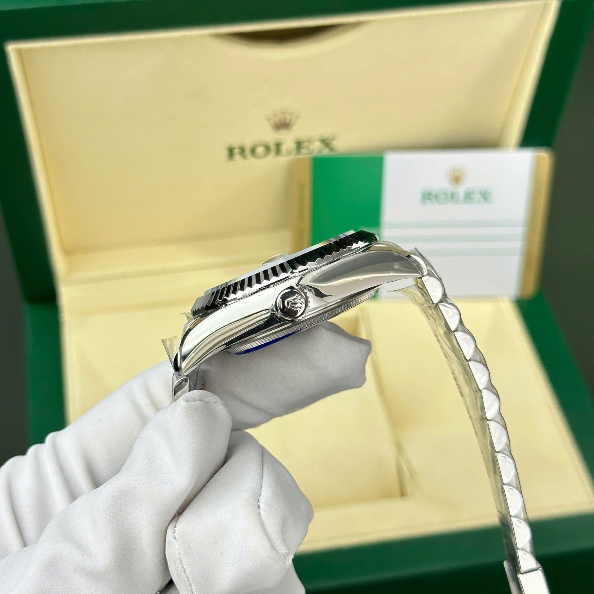 Rolex Sky-Dweller  326934 42mm Mặt Trắng Dây Jubilee