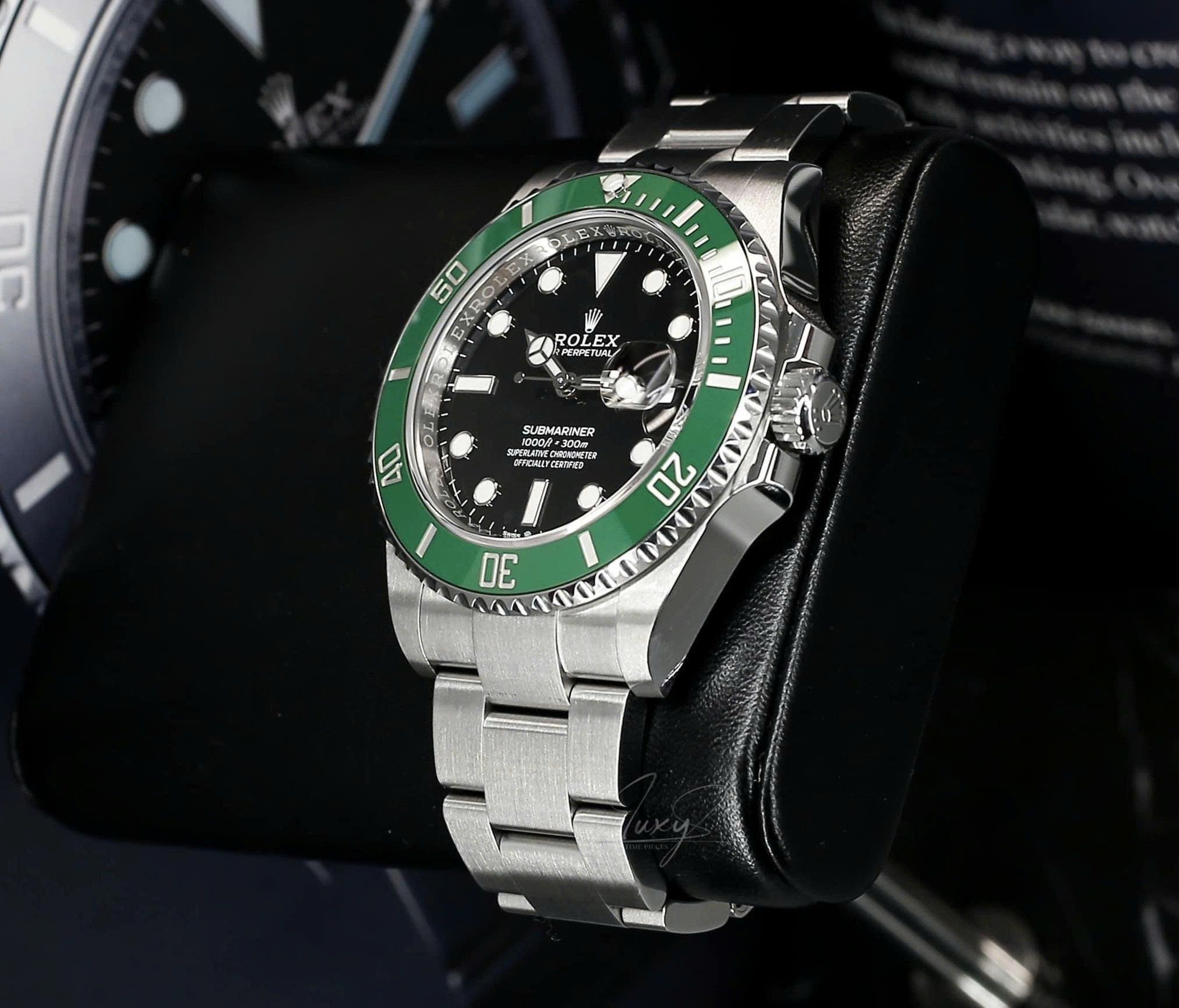 Đồng hồ Rolex Submariner Date 41 M126610LV-0002 126610LV-0002 Thép Oystersteel Mặt đen cọc số phát quang