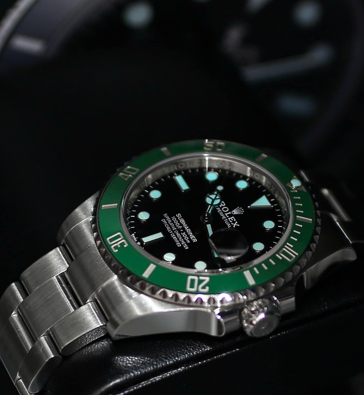 Đồng hồ Rolex Submariner Date 41 M126610LV-0002 126610LV-0002 Thép Oystersteel Mặt đen cọc số phát quang