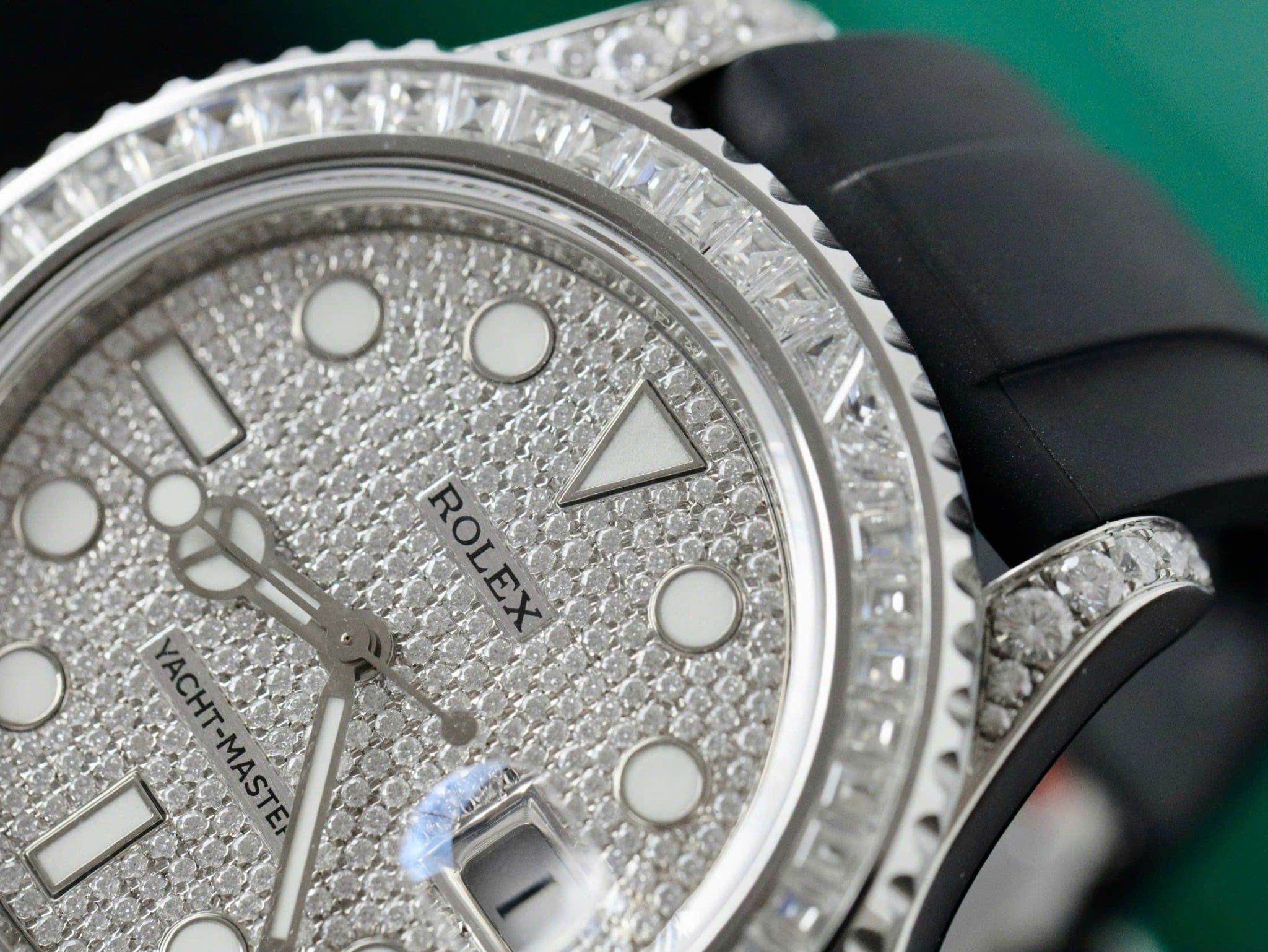 Rolex Yacht-Master 42mm Full Kim Cương