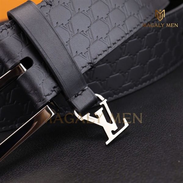 DL107 Dây Lưng Nam, Thắt Lưng Nam Da Bò Thật Cao Cấp Louis Vuitton