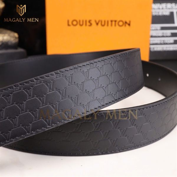 DL107 Dây Lưng Nam, Thắt Lưng Nam Da Bò Thật Cao Cấp Louis Vuitton