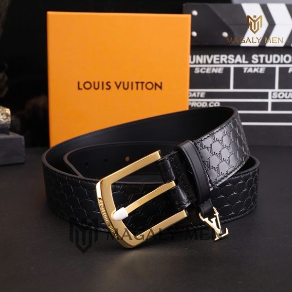 DL108 Dây Lưng Nam, Thắt Lưng Nam Da Bò Thật Cao Cấp Louis Vuitton