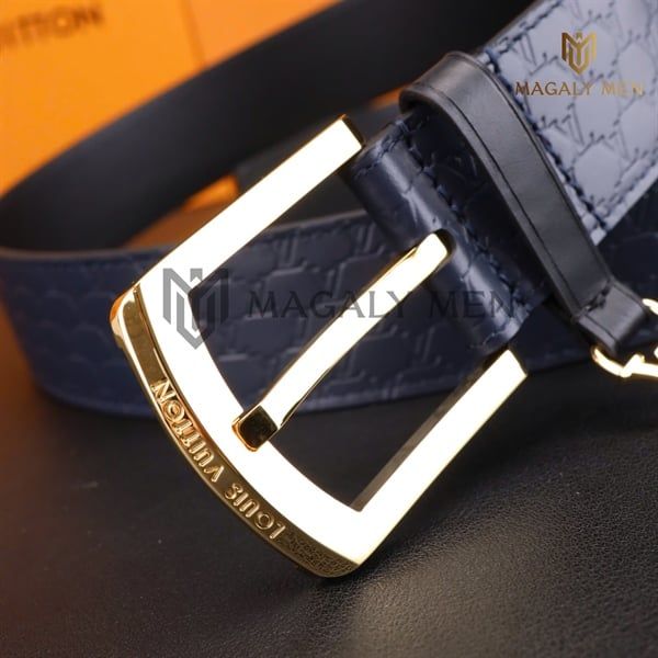DL109 Dây Lưng Nam, Thắt Lưng Nam Da Bò Thật Cao Cấp Louis Vuitton