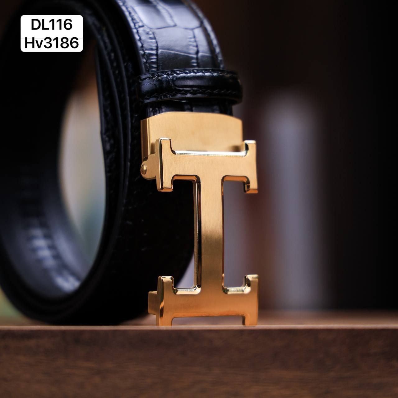 DL116 Dây Lưng Nam, Thắt Lưng Nam Da Bò Thật Cao Cấp Louis Vuitton